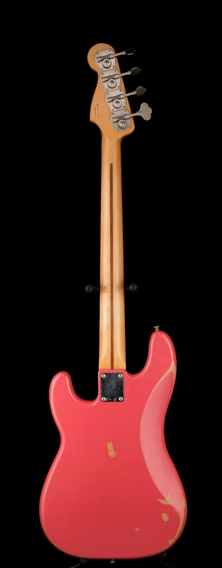 Used Fender Roadworn 50's Precision Bass Fiesta Red with Case - Image 14