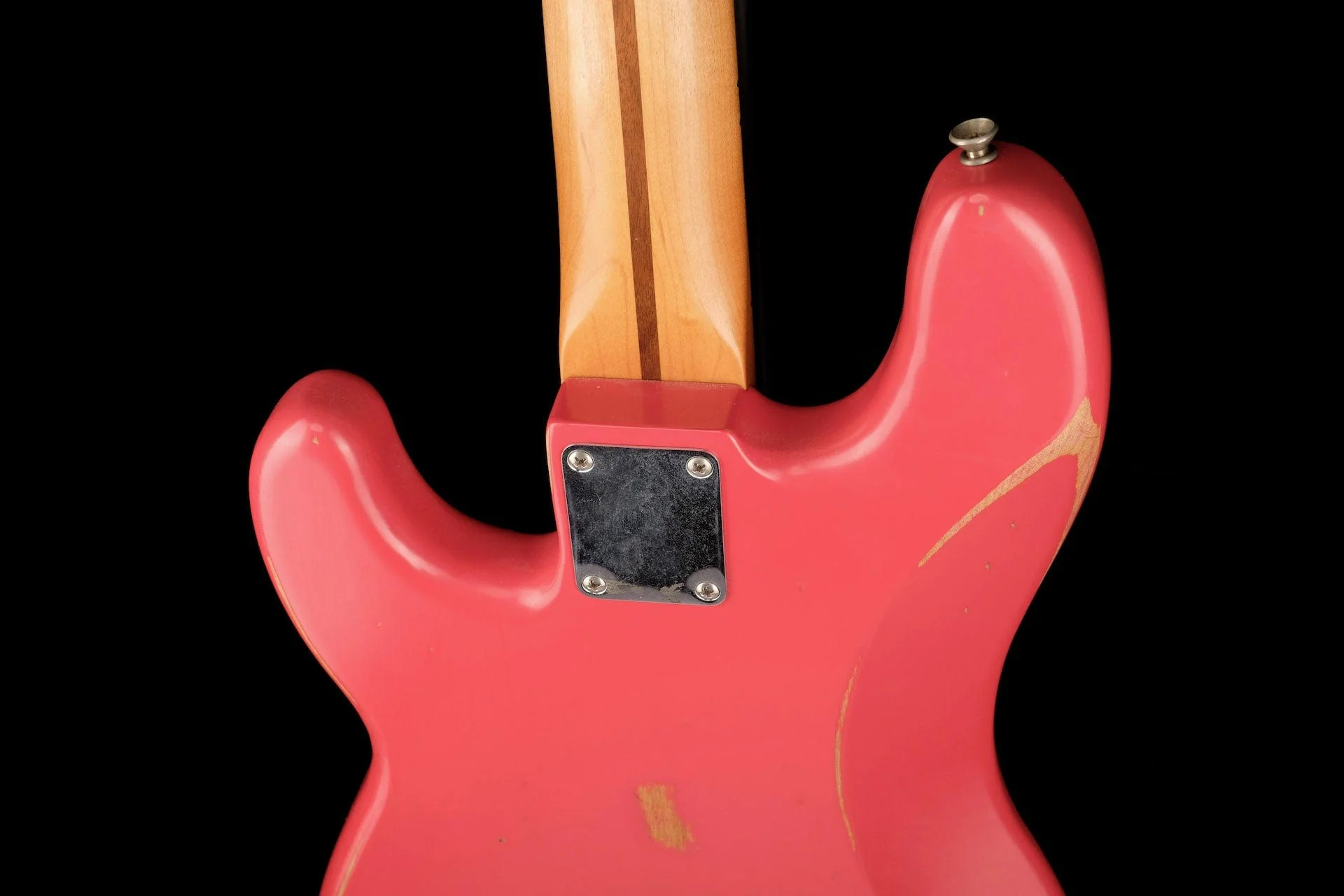 Used Fender Roadworn 50's Precision Bass Fiesta Red with Case - Image 15