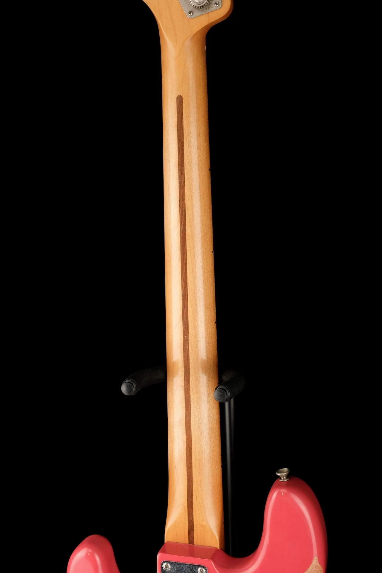 Used Fender Roadworn 50's Precision Bass Fiesta Red with Case - Image 16