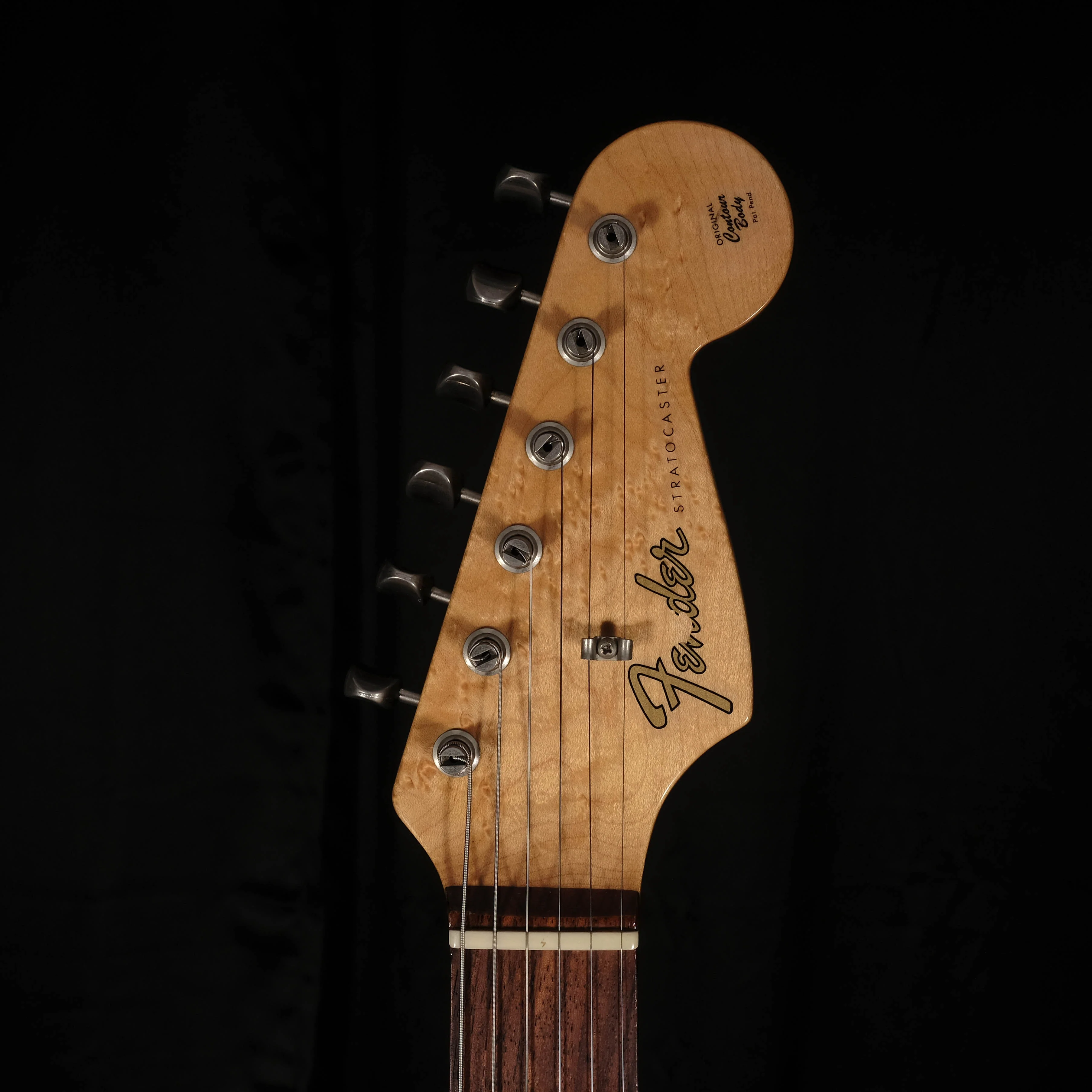 Pre Owned '94 Fender Custom Shop Robert Cray Stratocaster Fiesta Red with OHSC - Image 11