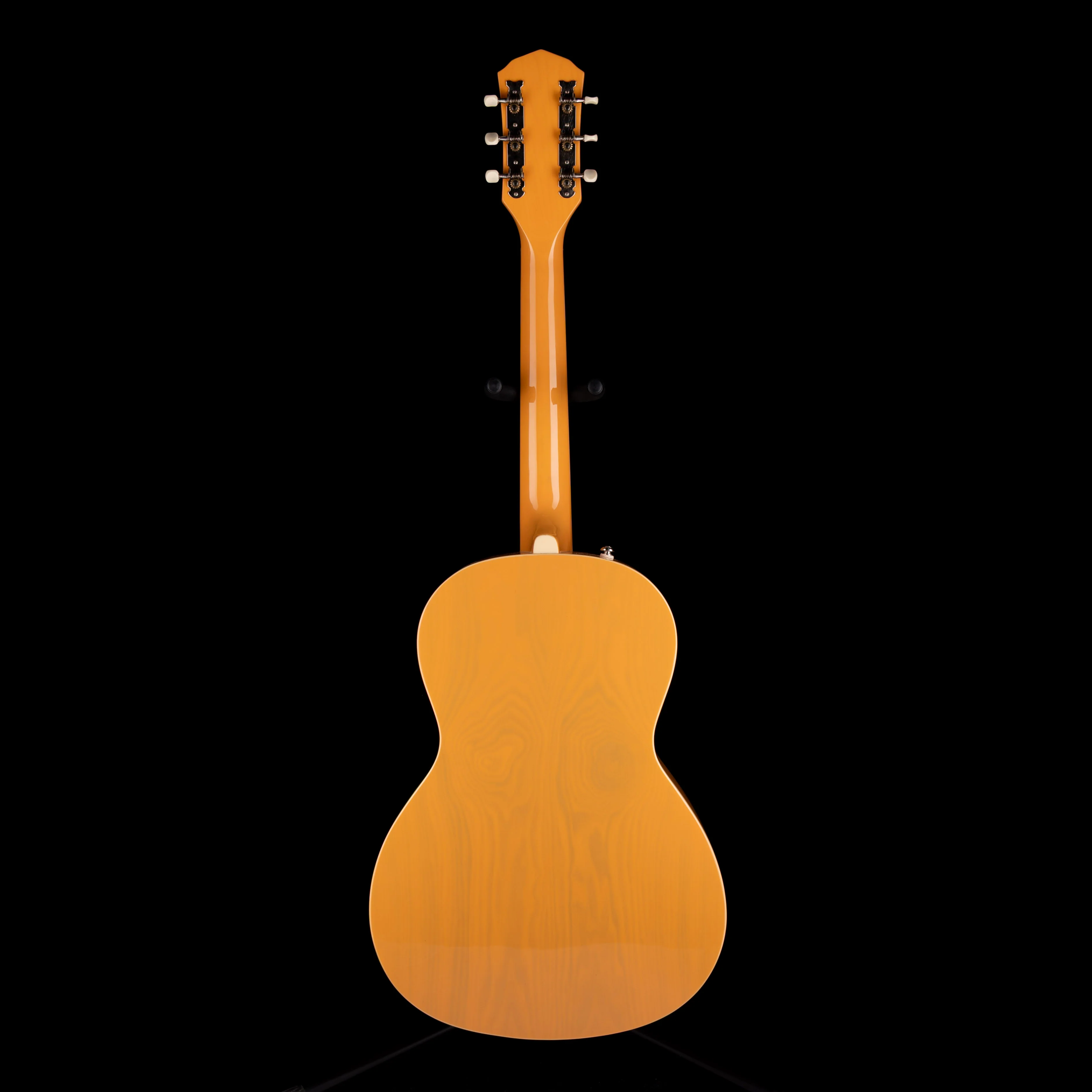 Used Fender Ron Emory "Loyalty" Parlor Ash Butterscotch Acoustic Electric Guitar With Gig Bag - Image 7