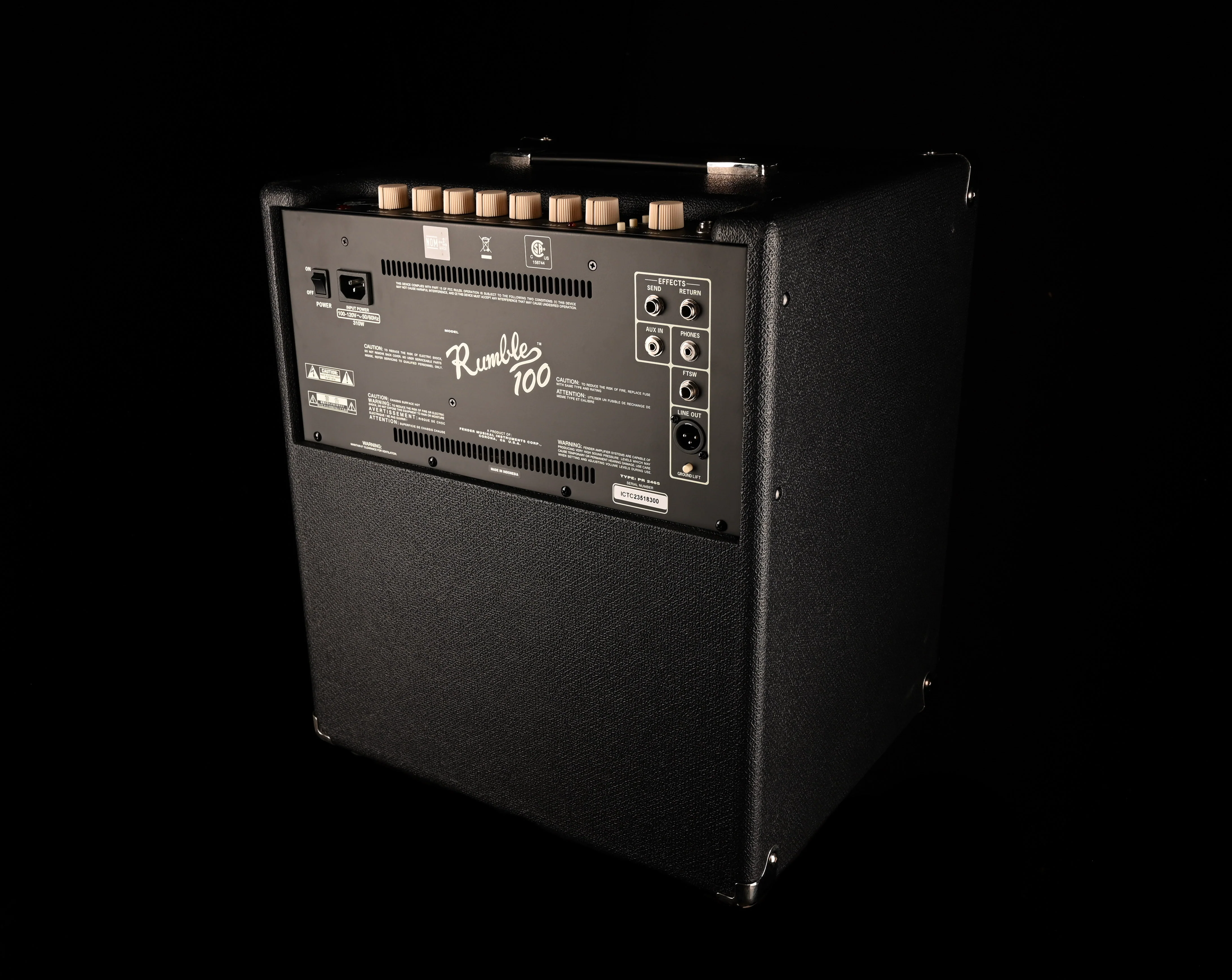 Used Fender Rumble 100 Bass Amp Combo - 2 - Image 10