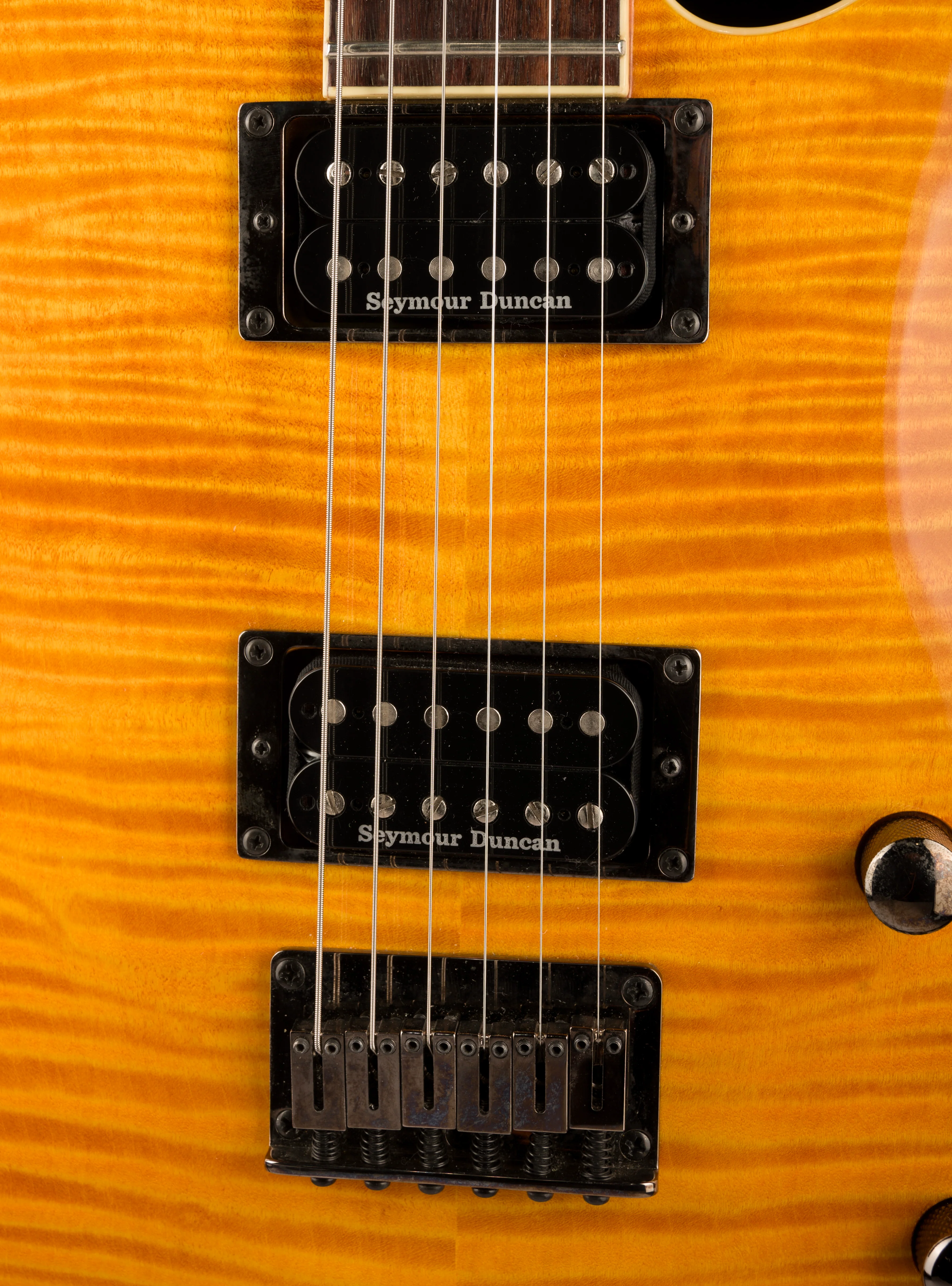 Used Fender Special Edition Custom Telecaster FMT HH Amber with Gig Bag - Image 7