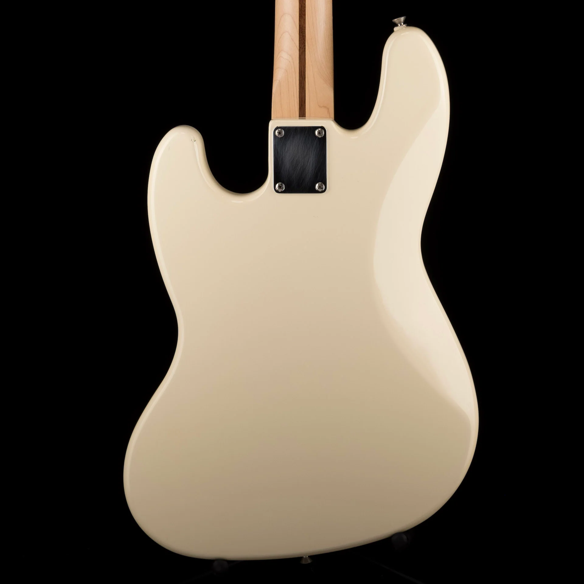 Used 2004 Fender Standard Jazz Bass Arctic White with Gig Bag - Image 7