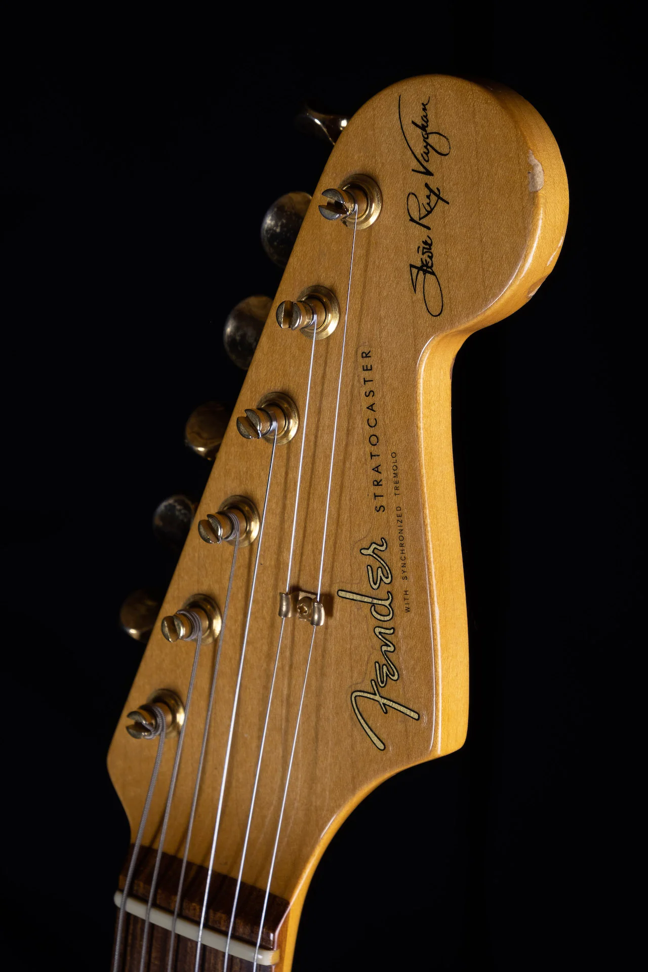 Used '00 Fender Stevie Ray Vaughn Stratocaster 3-Tone Sunburst With OHSC - Image 11