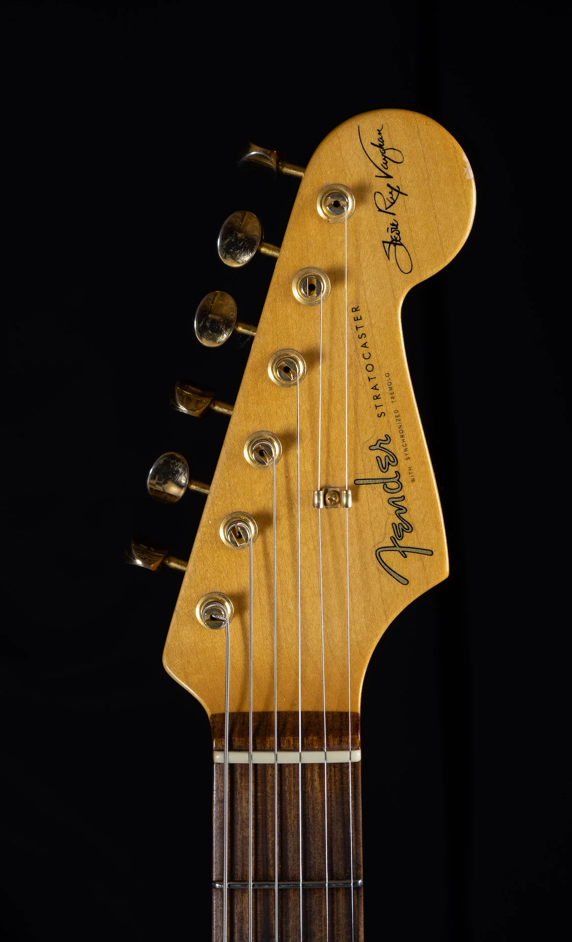 Used '00 Fender Stevie Ray Vaughn Stratocaster 3-Tone Sunburst With OHSC - Image 9