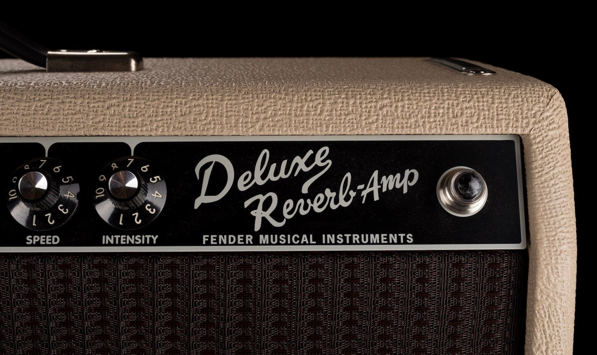 Used Fender Tone Master Deluxe Reverb Blonde Guitar Amp Combo - Image 6