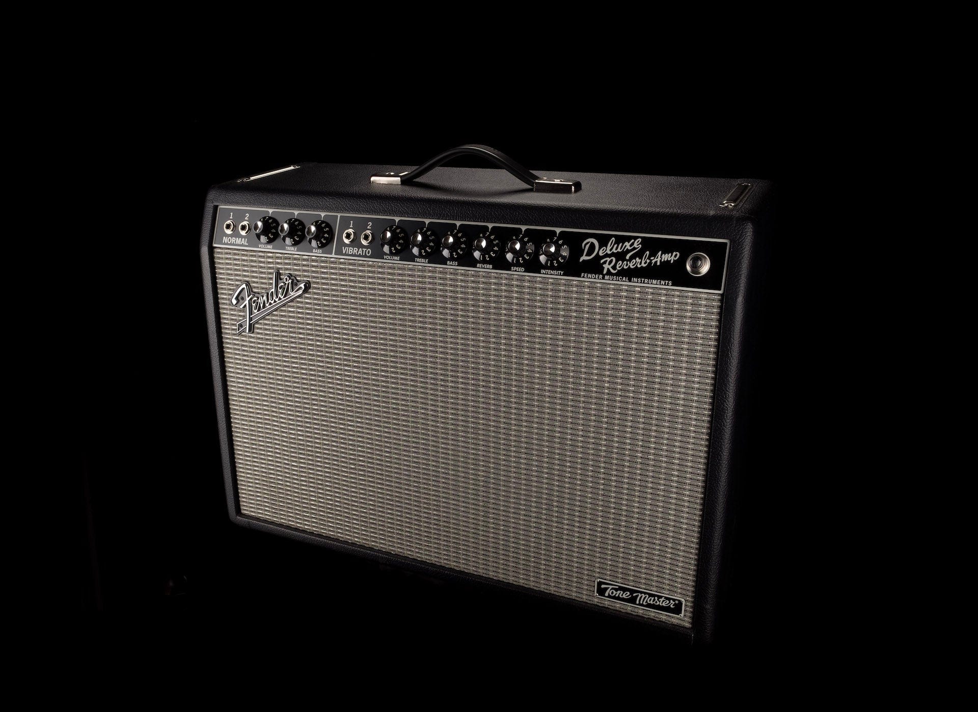 Used Fender Tone Master Deluxe Reverb Guitar Amp Combo - Image 2