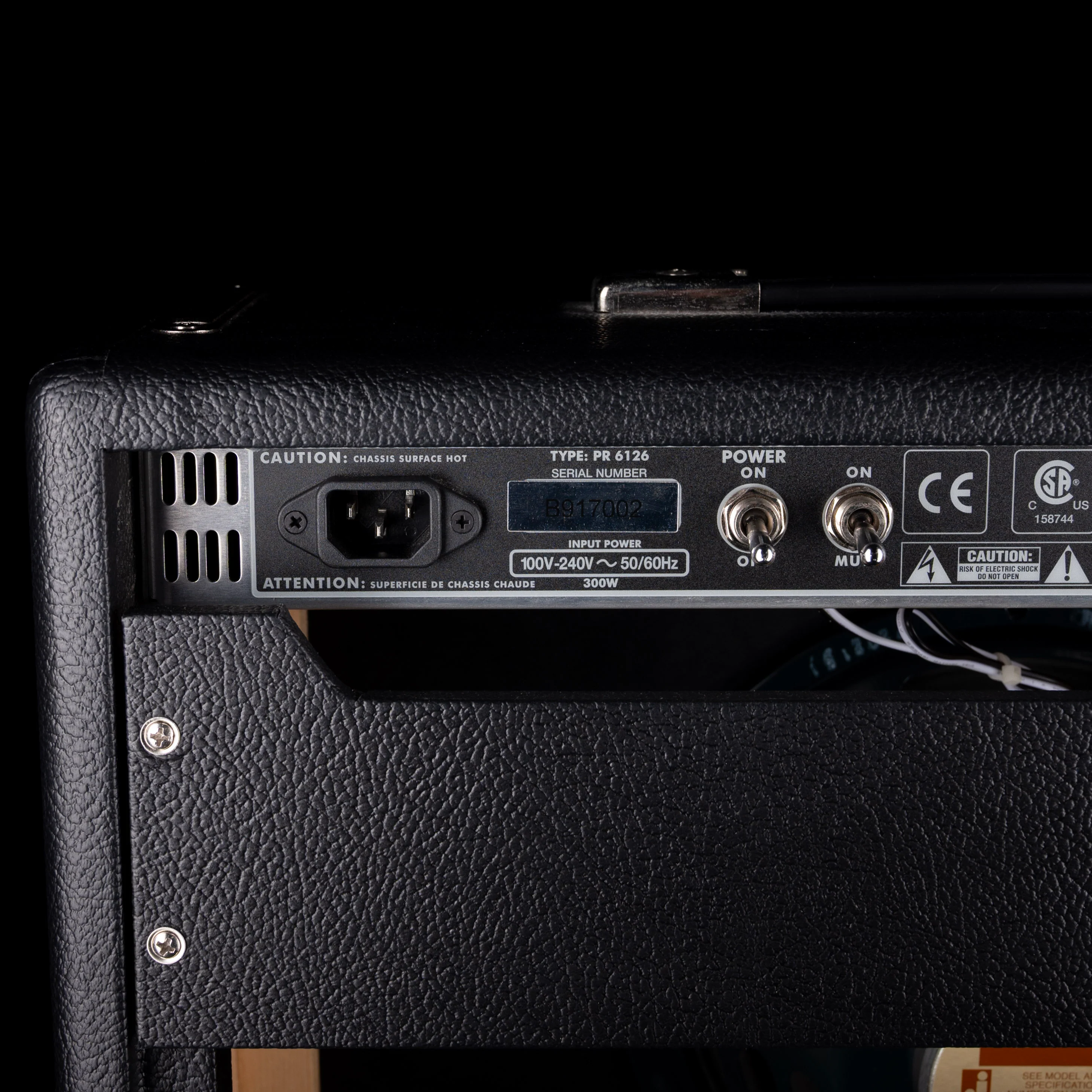 Used Fender Tone Master Princeton Reverb Guitar Amp Combo With Footswitch and Cover - Image 9