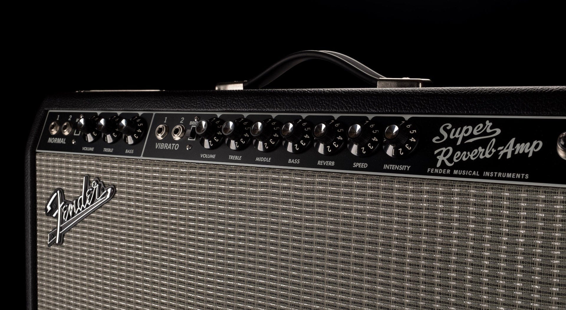 Used Fender Tone Master Super Reverb Guitar Amp Combo - Image 3