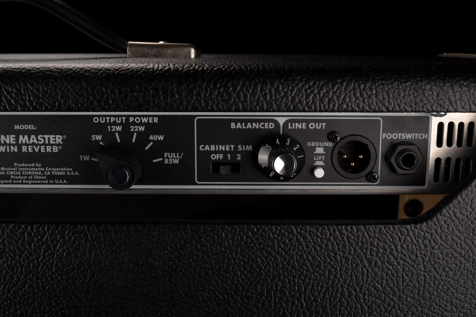 Used Fender Tone Master Twin Reverb Black Guitar Amp Combo - Image 13