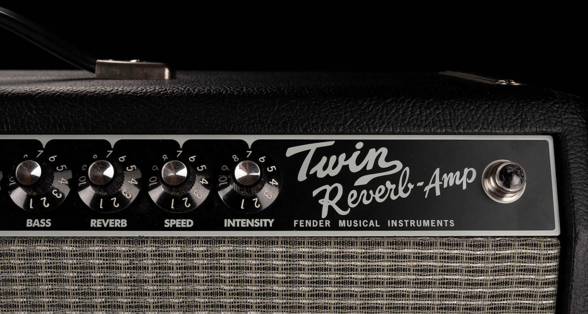 Used Fender Tone Master Twin Reverb Black Guitar Amp Combo - Image 6