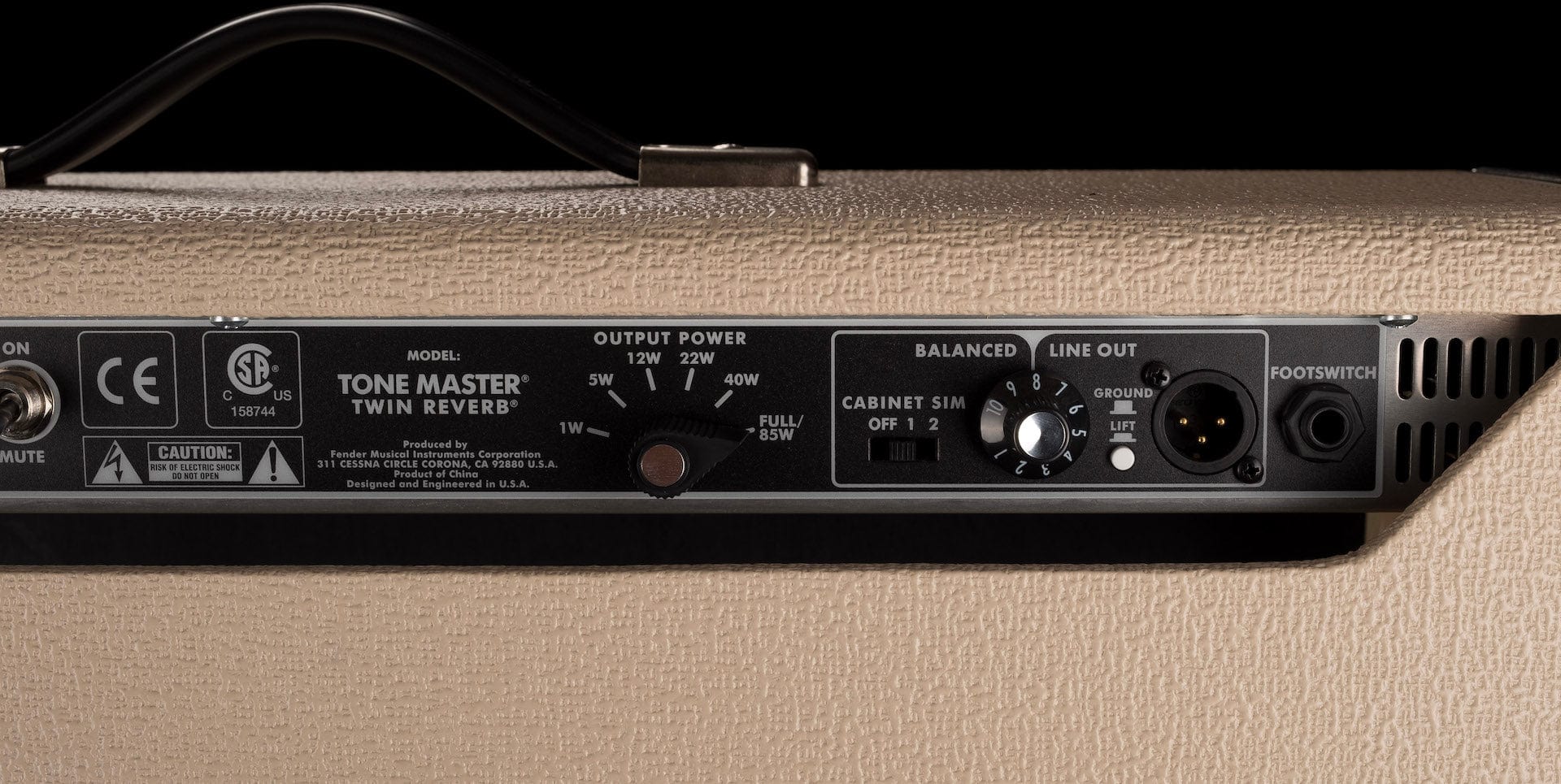 Used Fender Tone Master Twin Reverb Blonde Guitar Amp Combo - Image 12
