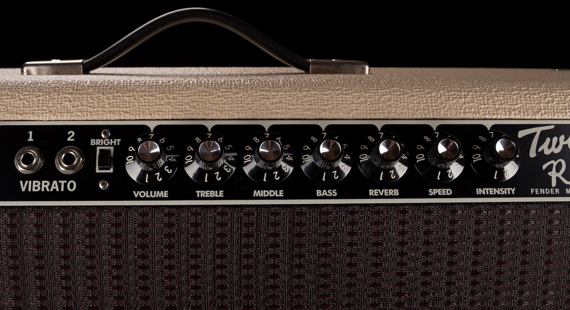 Used Fender Tone Master Twin Reverb Blonde Guitar Amp Combo - Image 5
