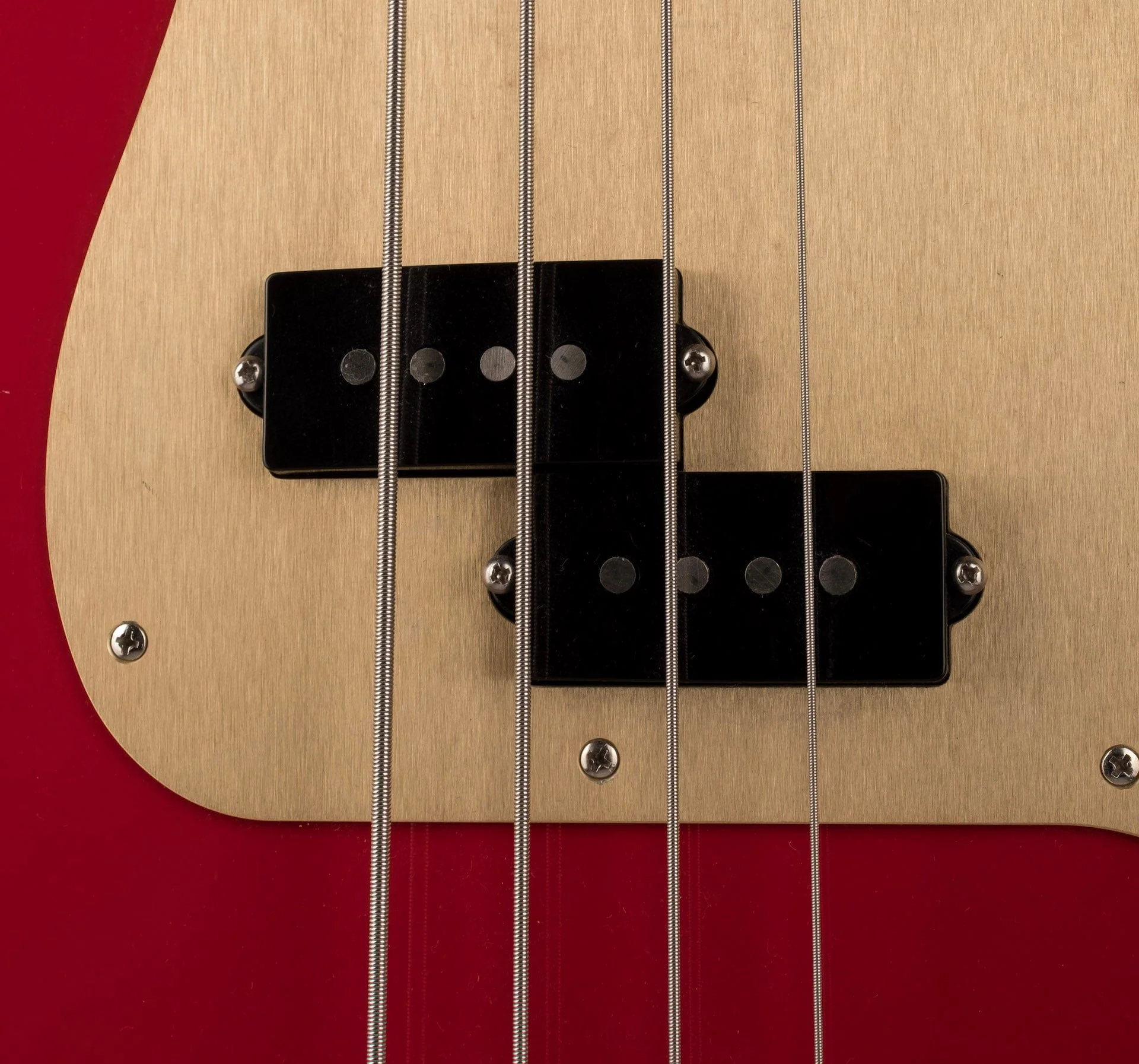 Used Fender Vintera '50s Dakota Red Precision Bass With Gig Bag - Image 7