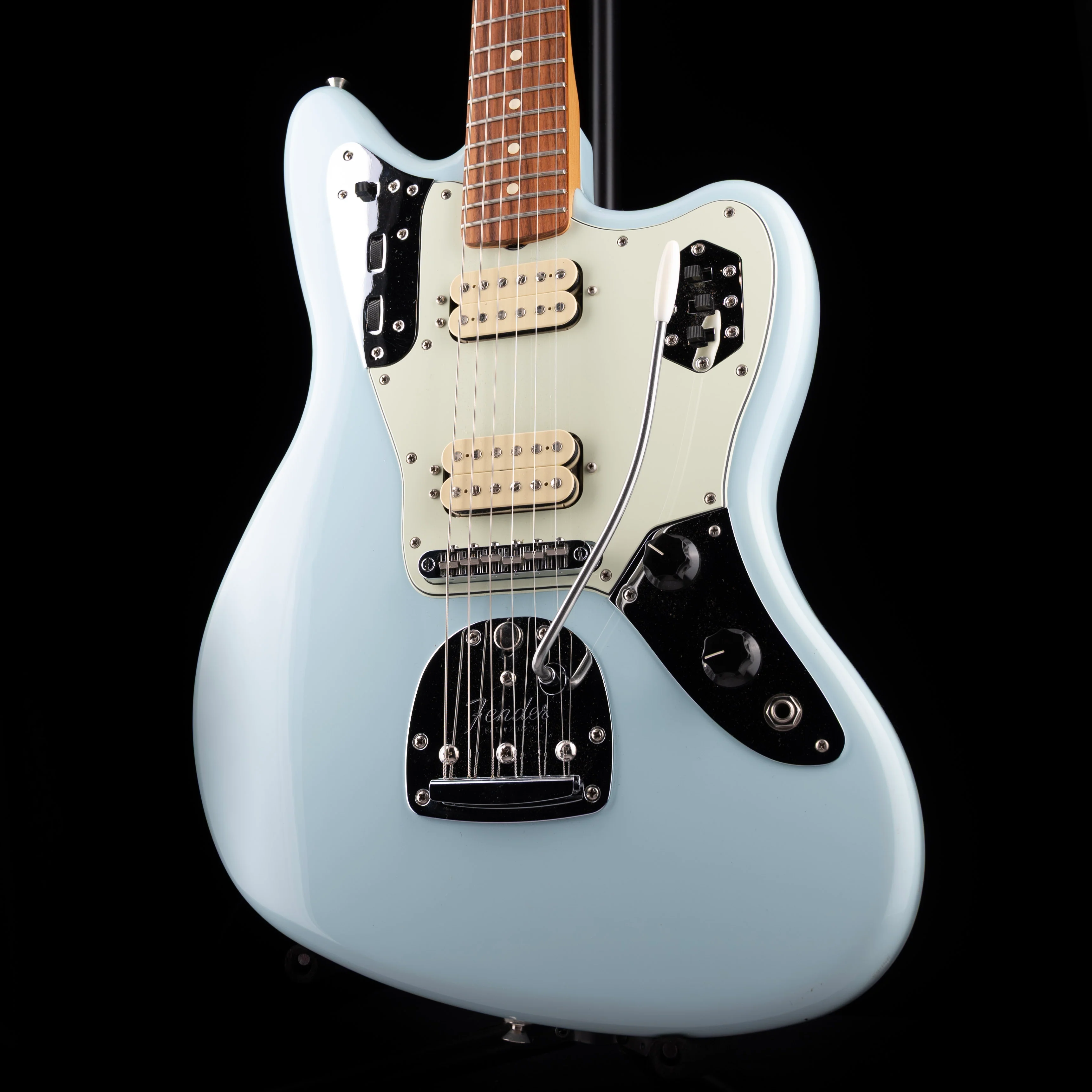 Used Fender Vintera '60s Jaguar Modified HH Sonic Blue With Gig Bag - Image 3