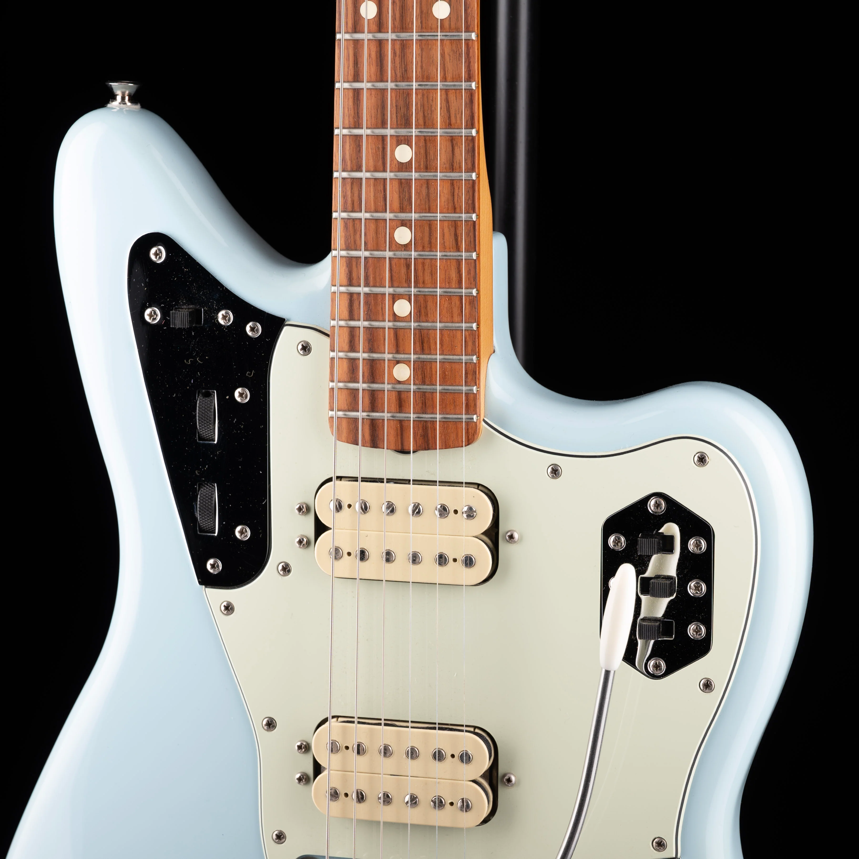 Used Fender Vintera '60s Jaguar Modified HH Sonic Blue With Gig Bag - Image 5