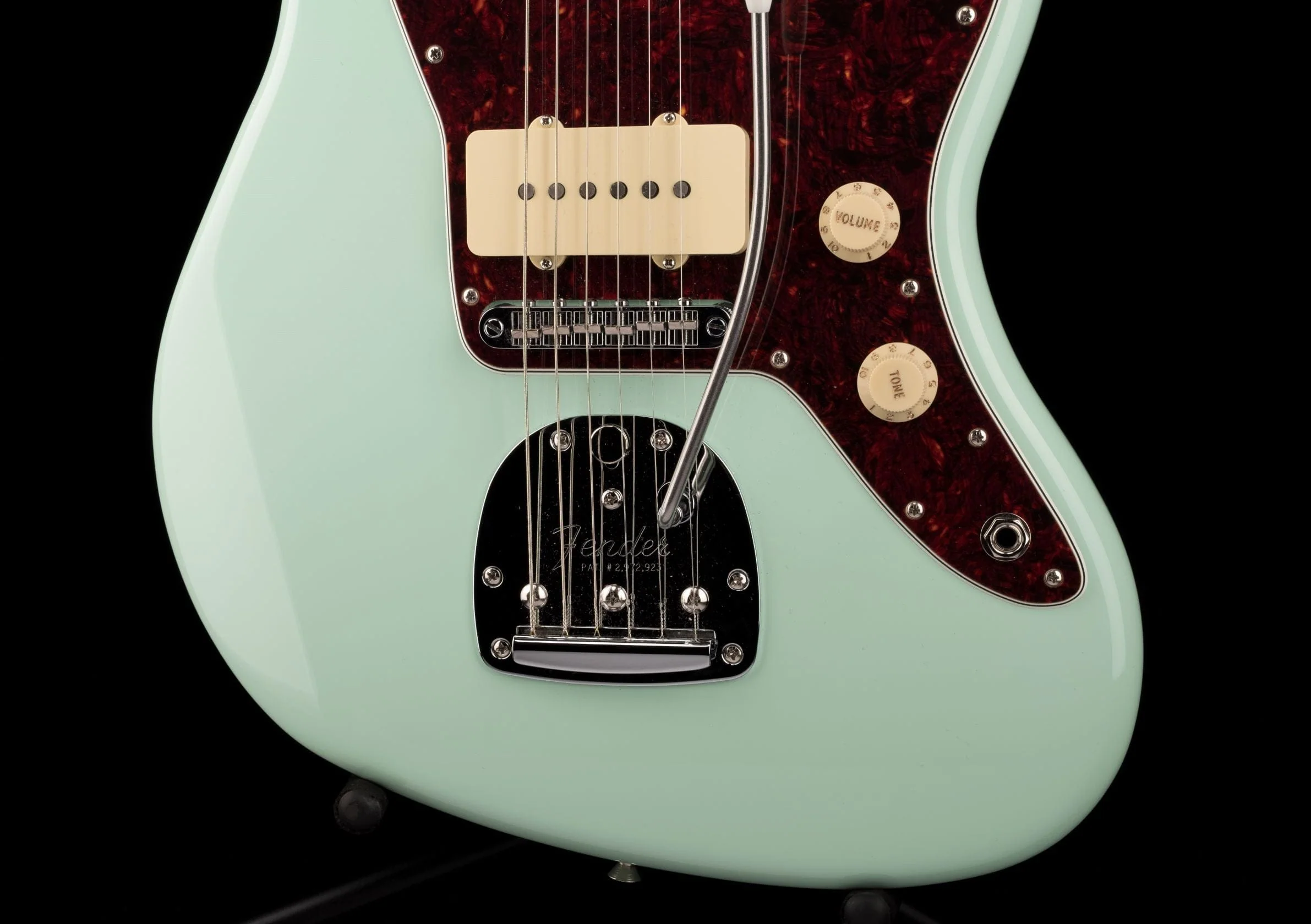 Used Fender Vintera '60s Jazzmaster Modified Surf Green with Gig Bag - Image 6