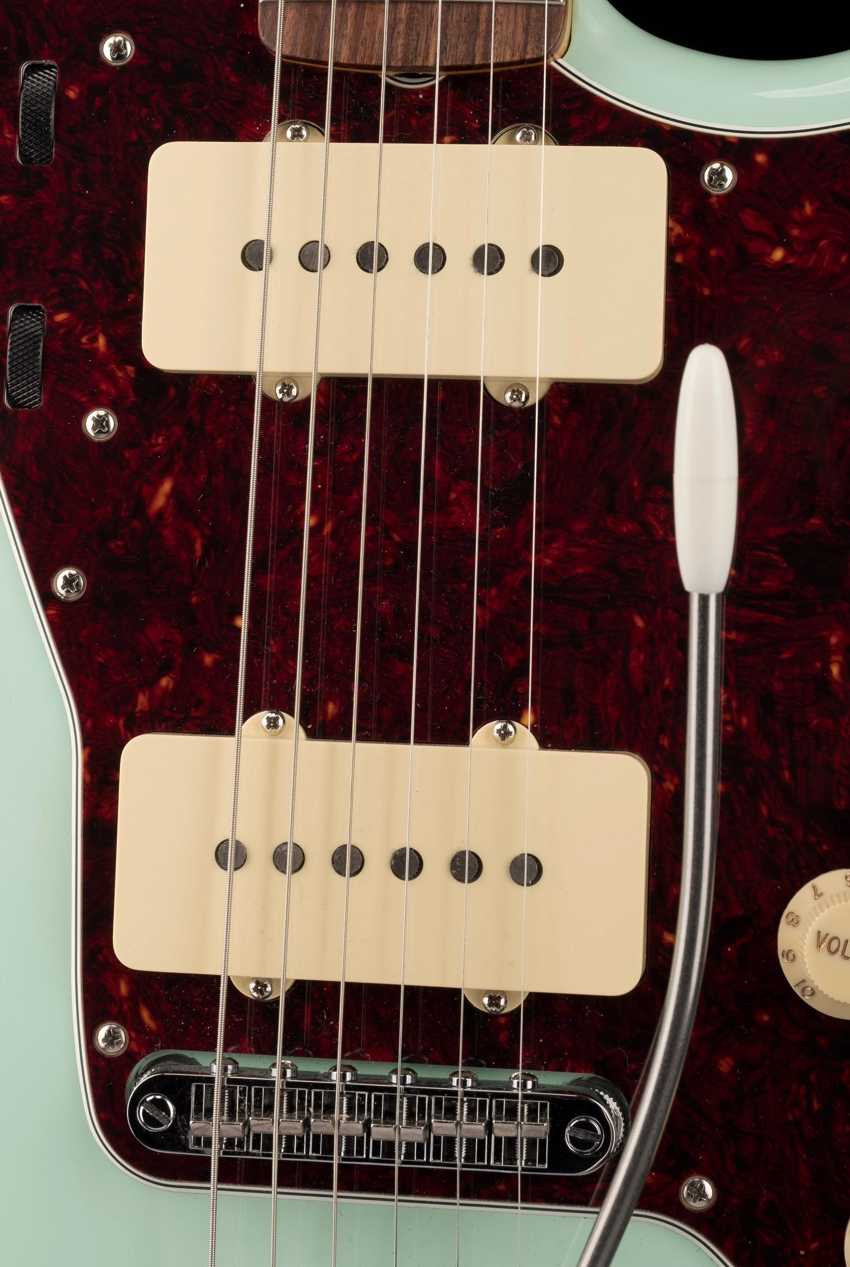 Used Fender Vintera '60s Jazzmaster Modified Surf Green with Gig Bag - Image 7
