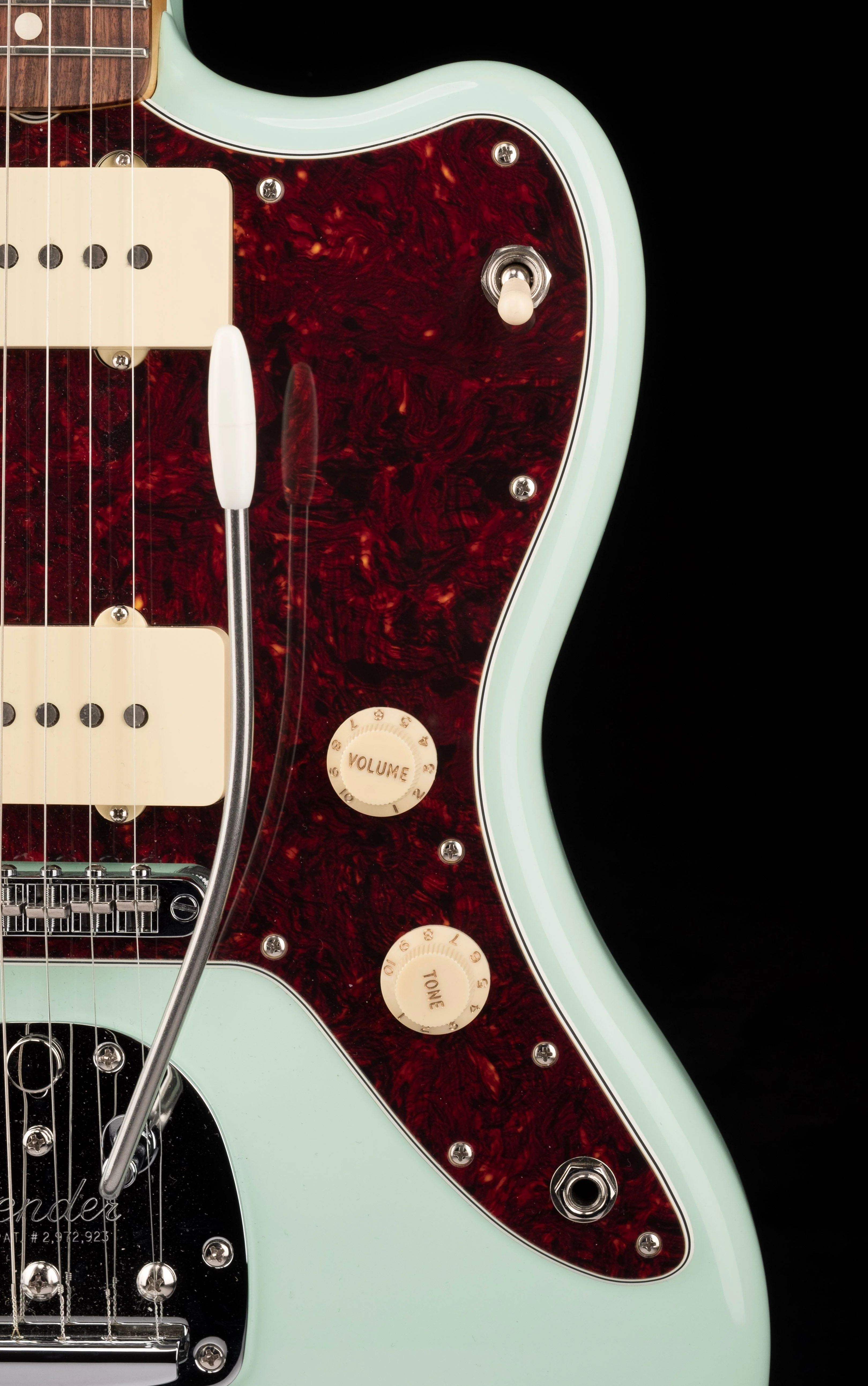 Used Fender Vintera '60s Jazzmaster Modified Surf Green with Gig Bag - Image 8