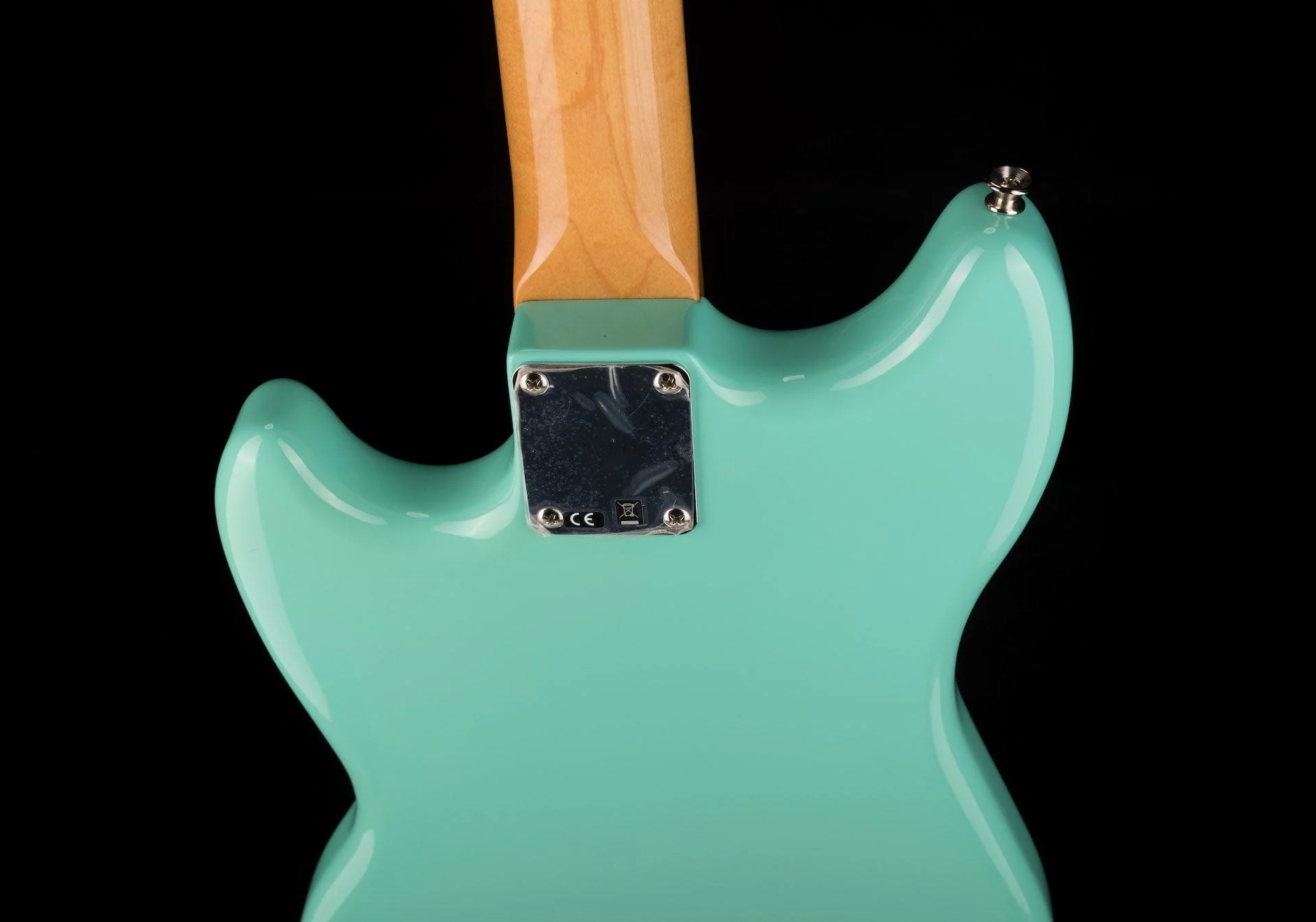 Used 2020 Fender Vintera '60s Mustang Bass Sea Foam Green with Gig Bag - Image 15