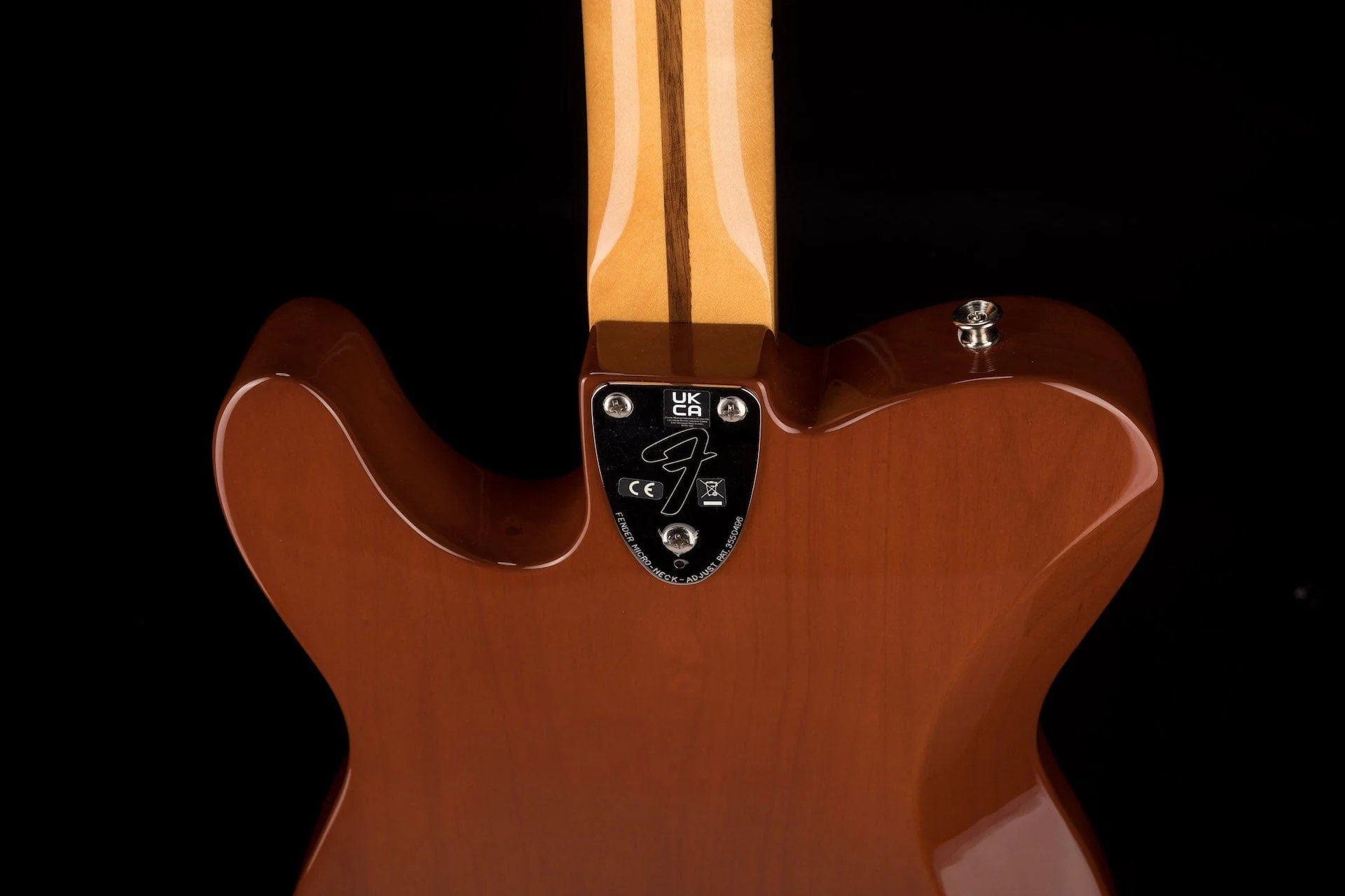 Used Fender Vintera 70's Tele Deluxe Mocha with Gig Bag - Image 14