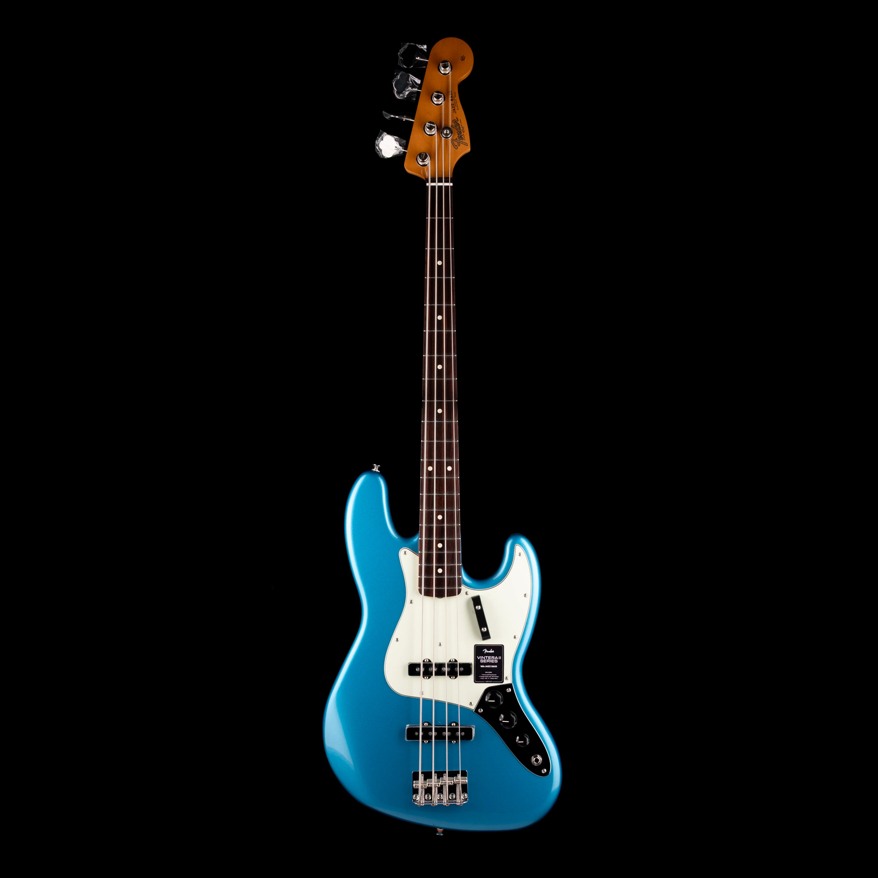 Used 2023 Fender Vintera II 60s Jazz Bass Lake Placid Blue With Gig Bag - Image 2
