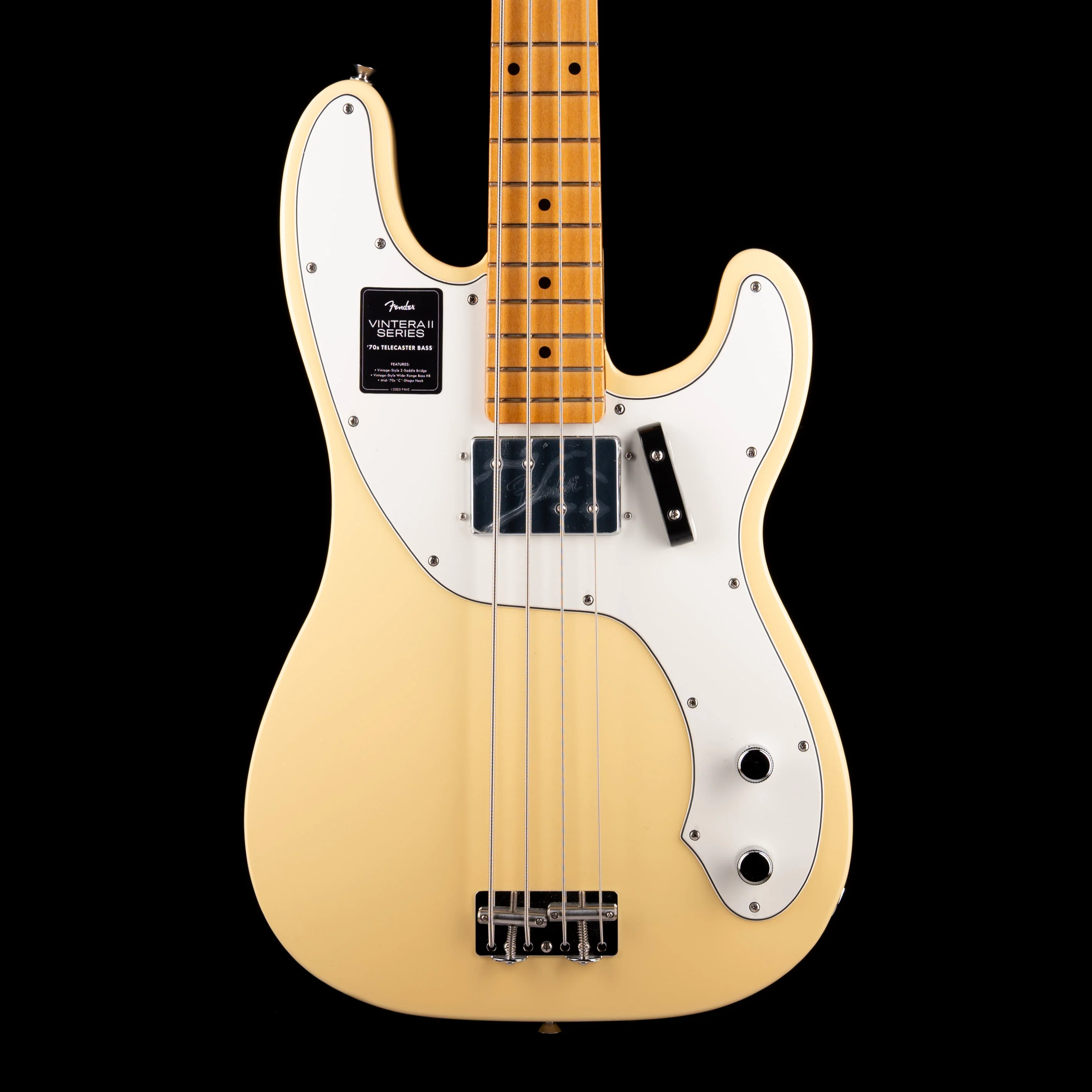 Used Fender Vintera II 70s Telecaster Bass Vintage White With Gig Bag