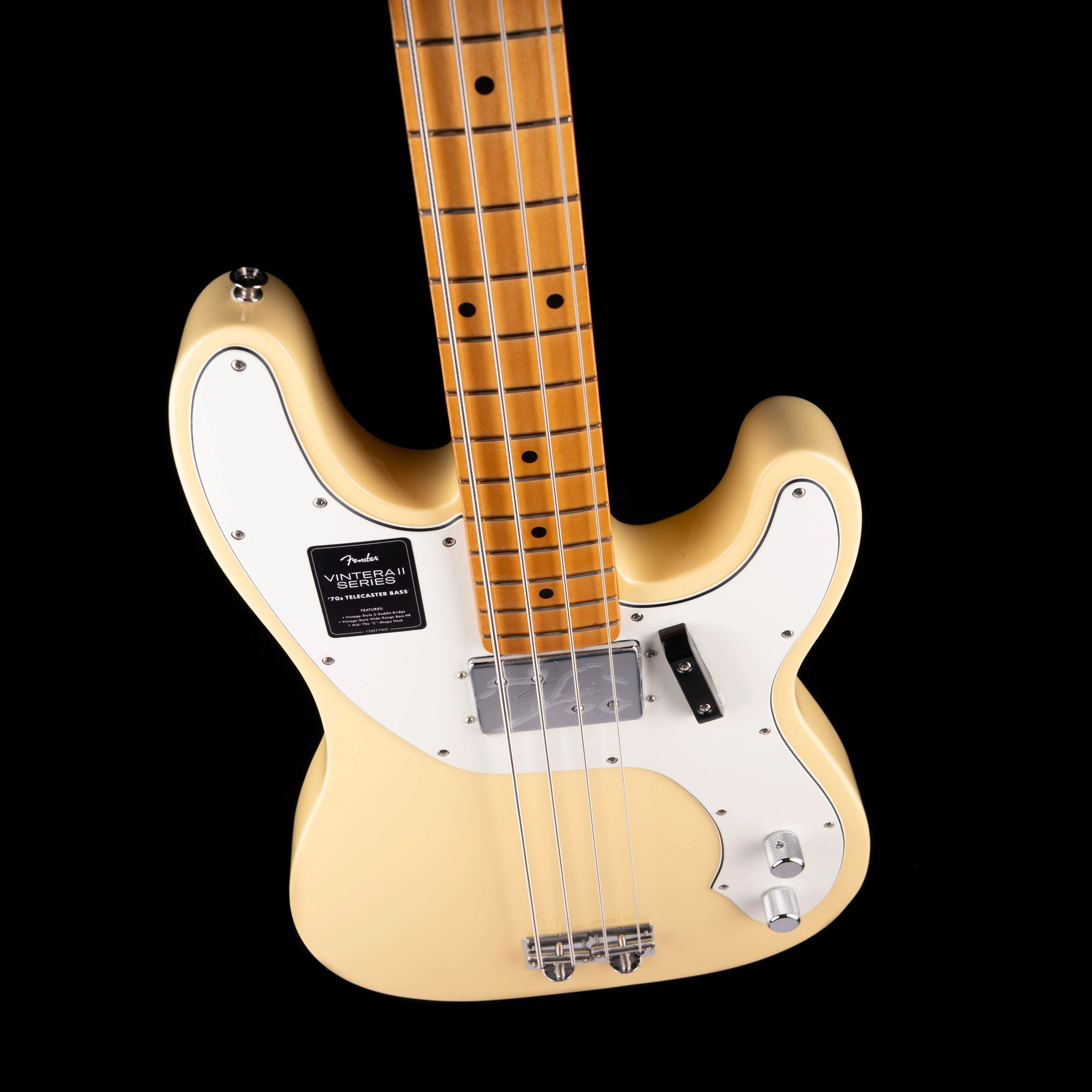 Used Fender Vintera II 70s Telecaster Bass Vintage White With Gig Bag - Image 3