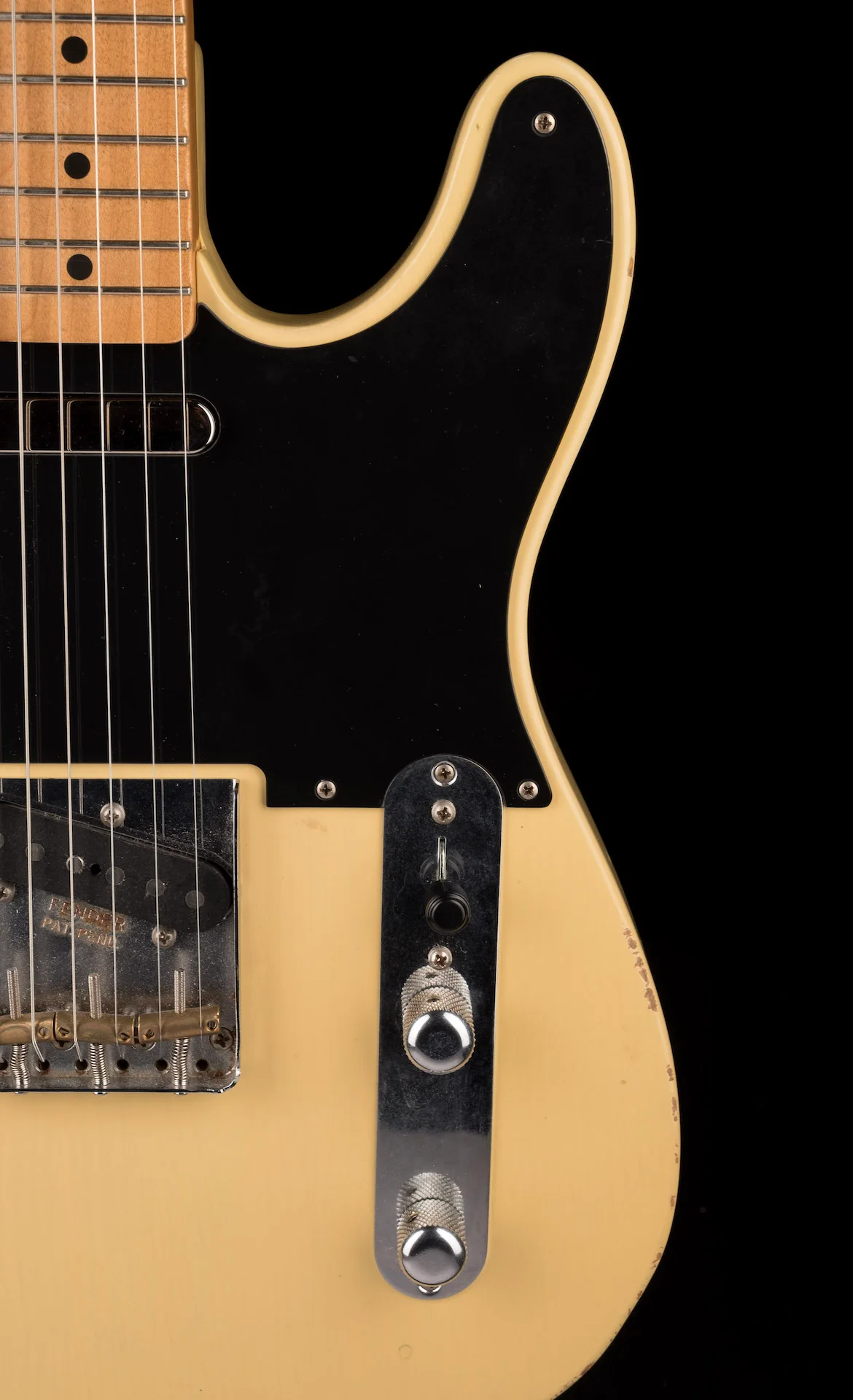 Used '19 Fender Vintera Road Worn '50s Telecaster Vintage Blonde with Gig Bag - Image 9