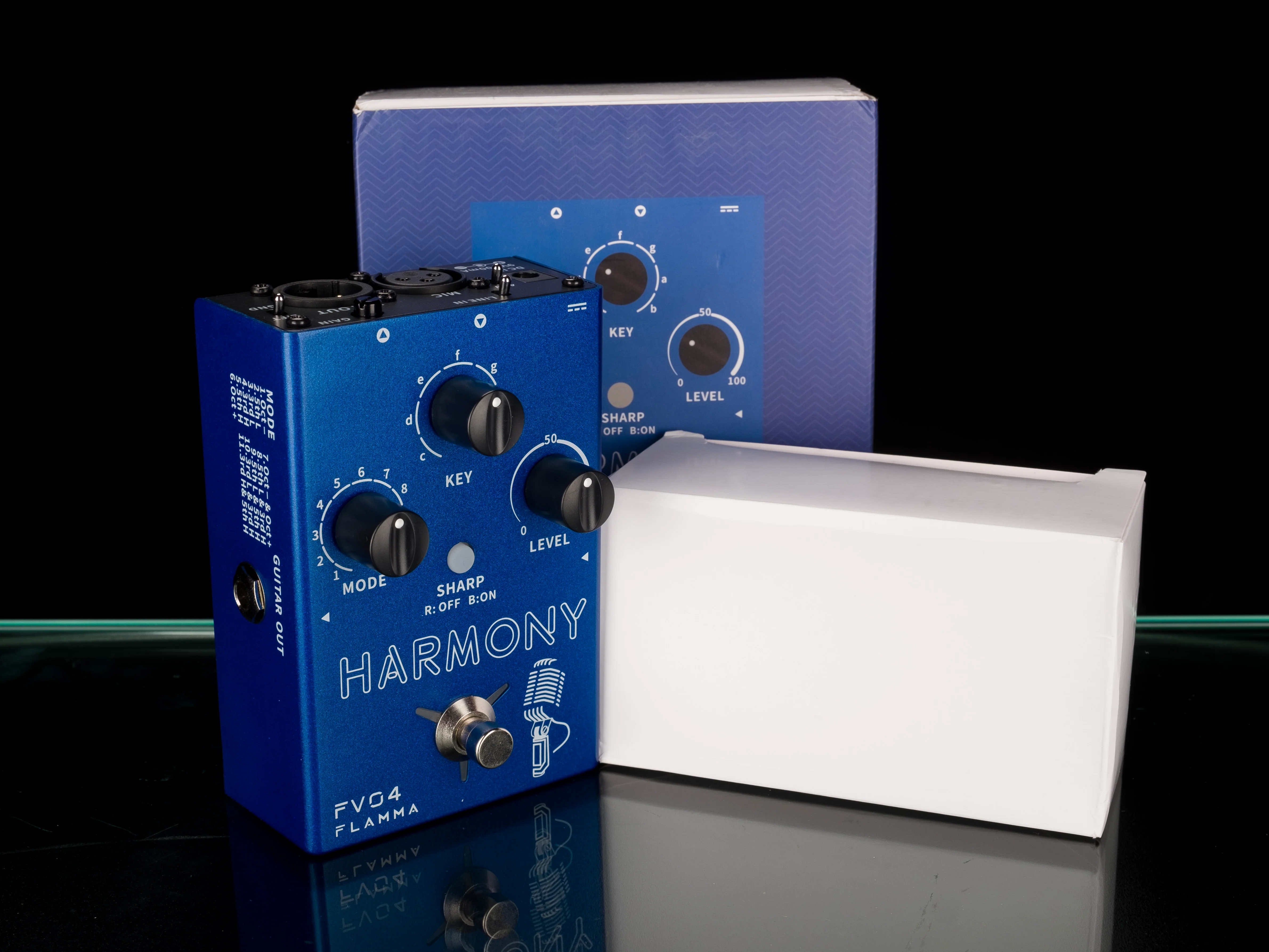 Used Flamma FV04 Harmony Vocal Processor Effects Pedal with Box - 2