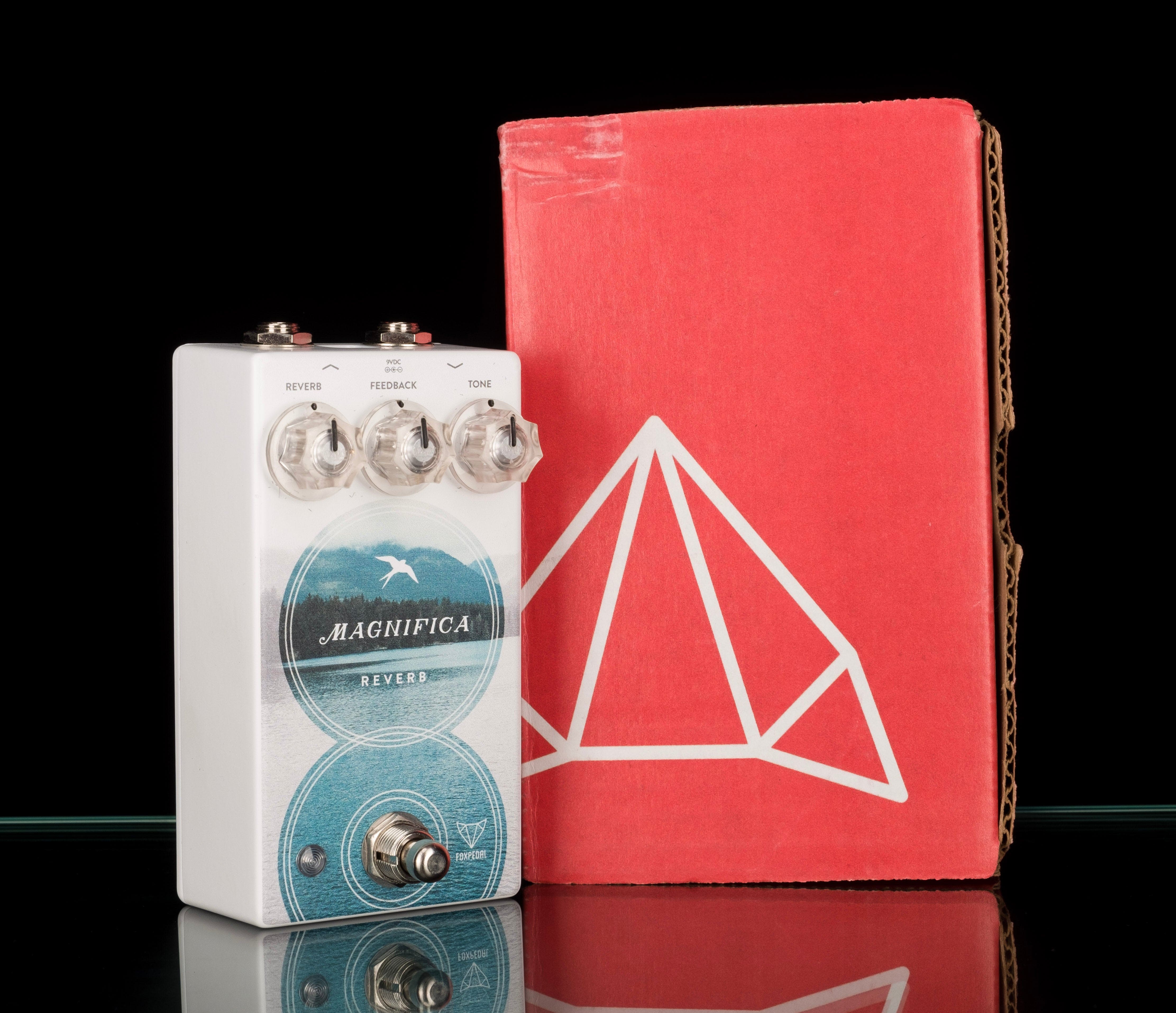 Used Foxpedal Magnifica V2 Reverb Guitar Effect Pedal With Box - Image 6