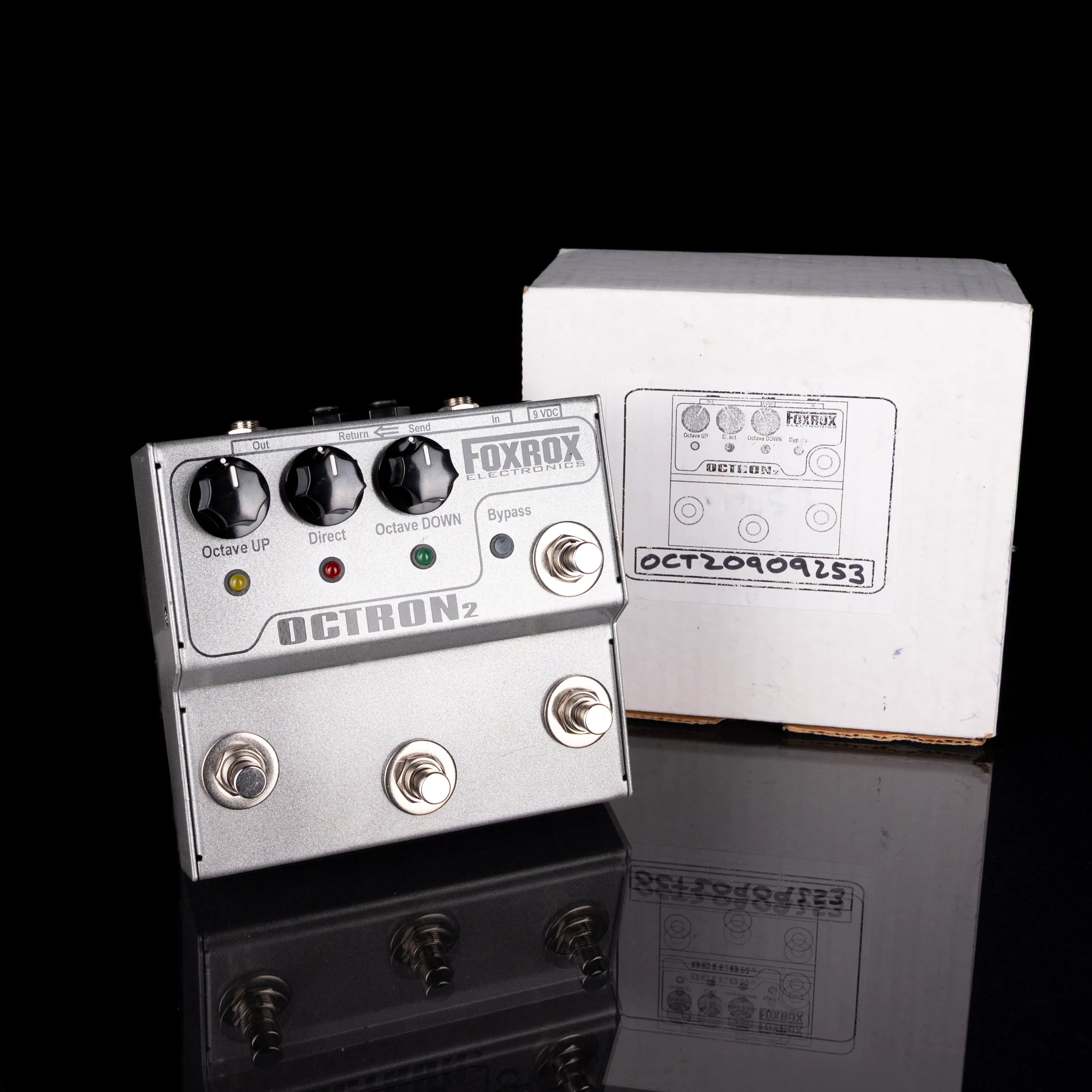 Used Foxrox Electronics Octron 2 Octave Pedal with Box
