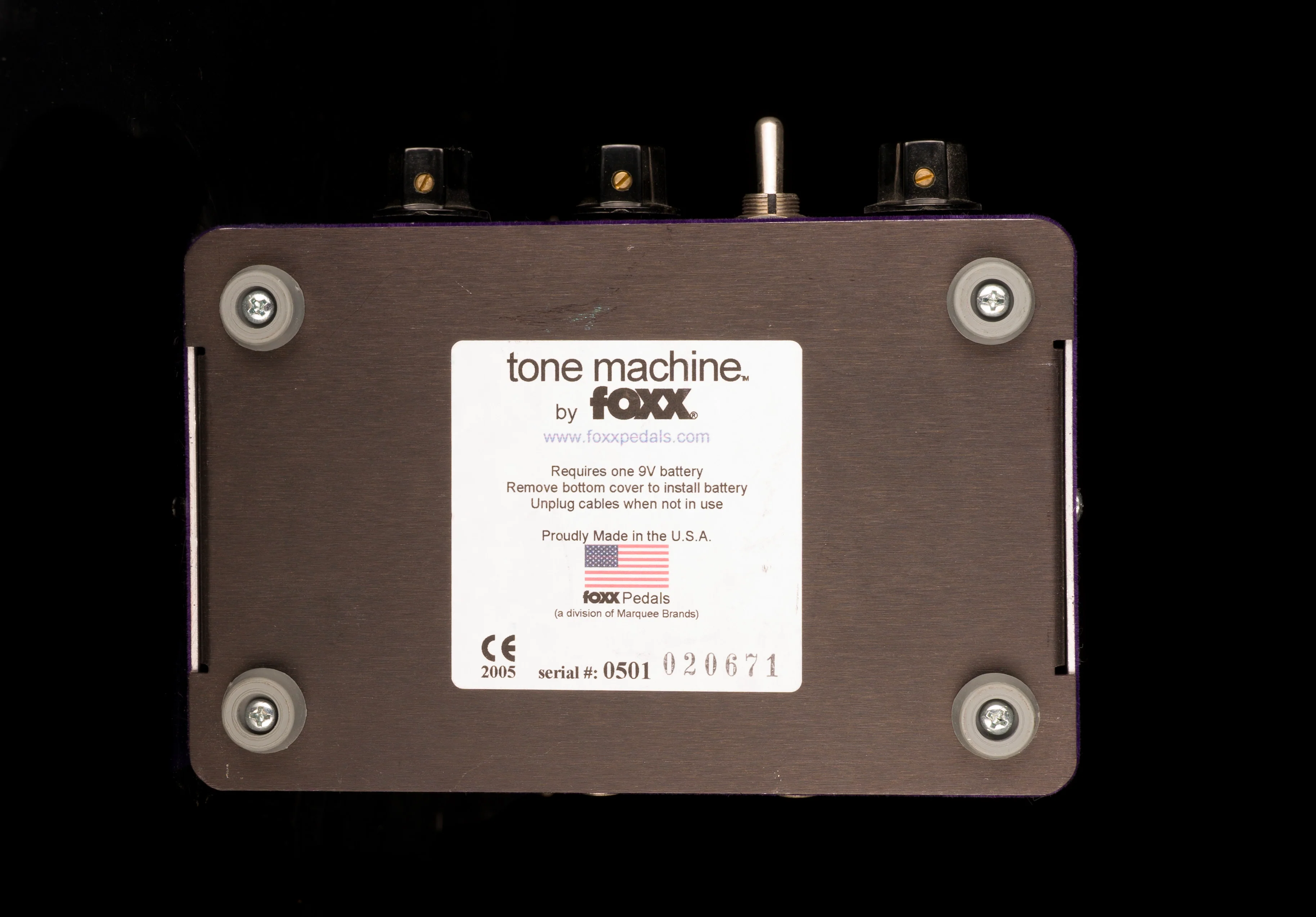 Used Foxx Tone Machine Fuzz Pedal - Image 2
