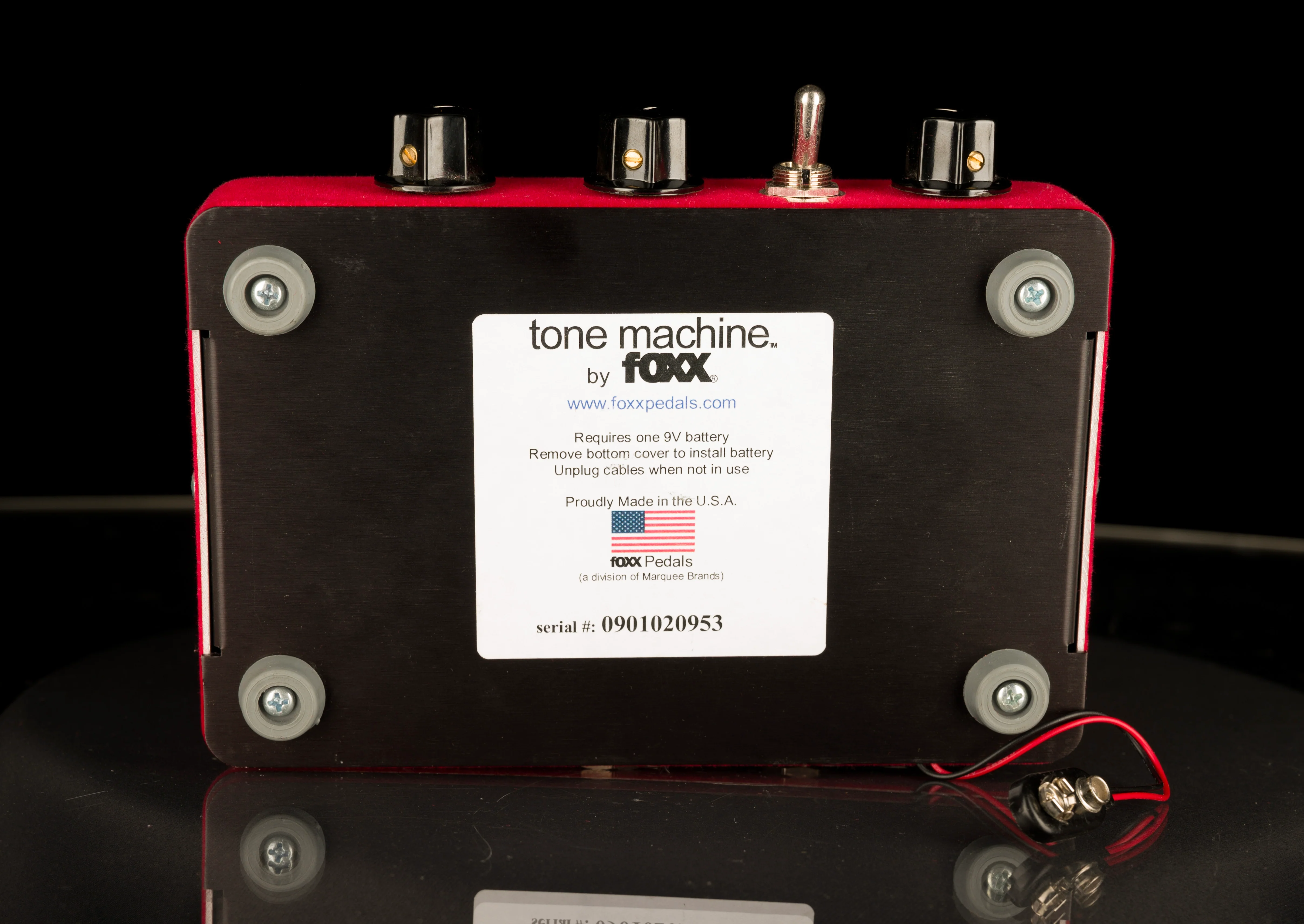 Used Foxx Tone Machine Fuzz Pedal With Box - Image 3
