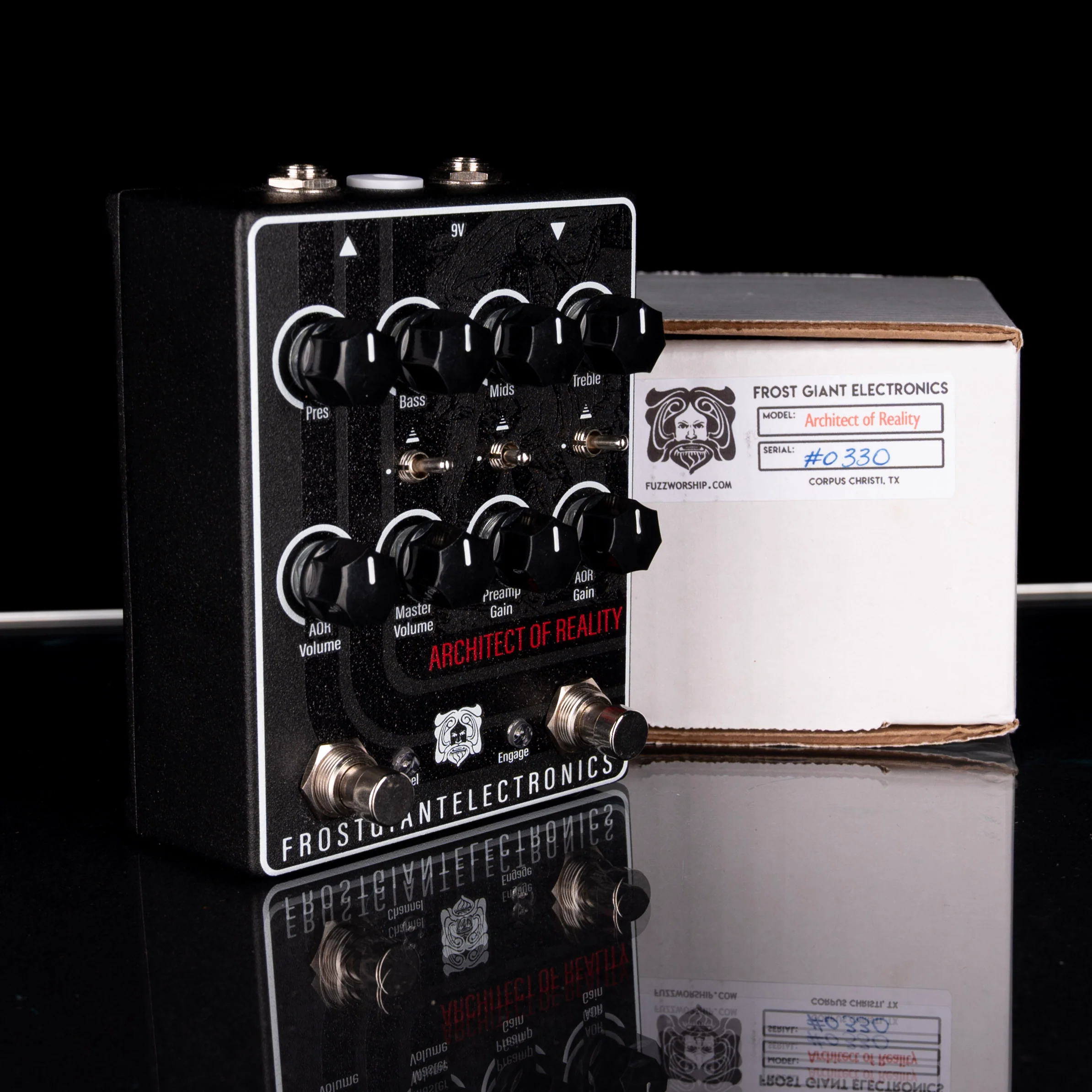 Used Frost Giant Electronics Architect of Reality Fuzz Pedal With Box