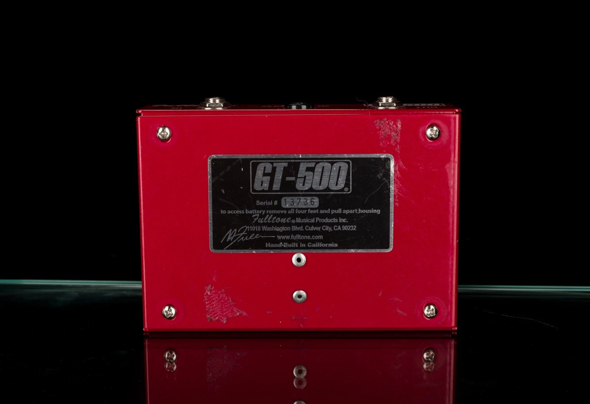 Used Fulltone GT-500 Dual Overdrive/Distortion Guitar Effect Pedal With Box - Image 3