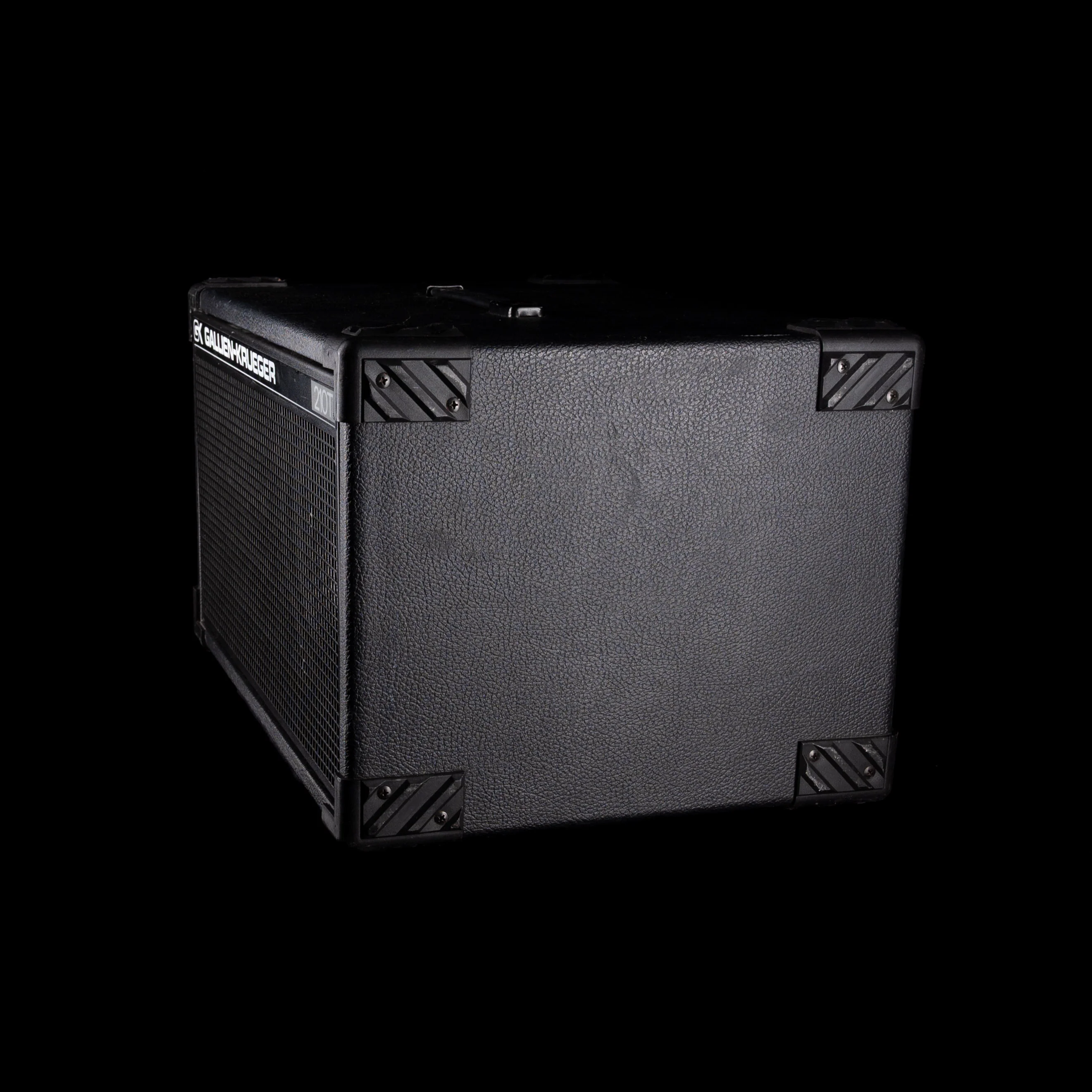 Used Gallien-Krueger 210T 2x10" Bass Amp Cabinet With Goldwood 210/8ohm Speakers Black - Image 3