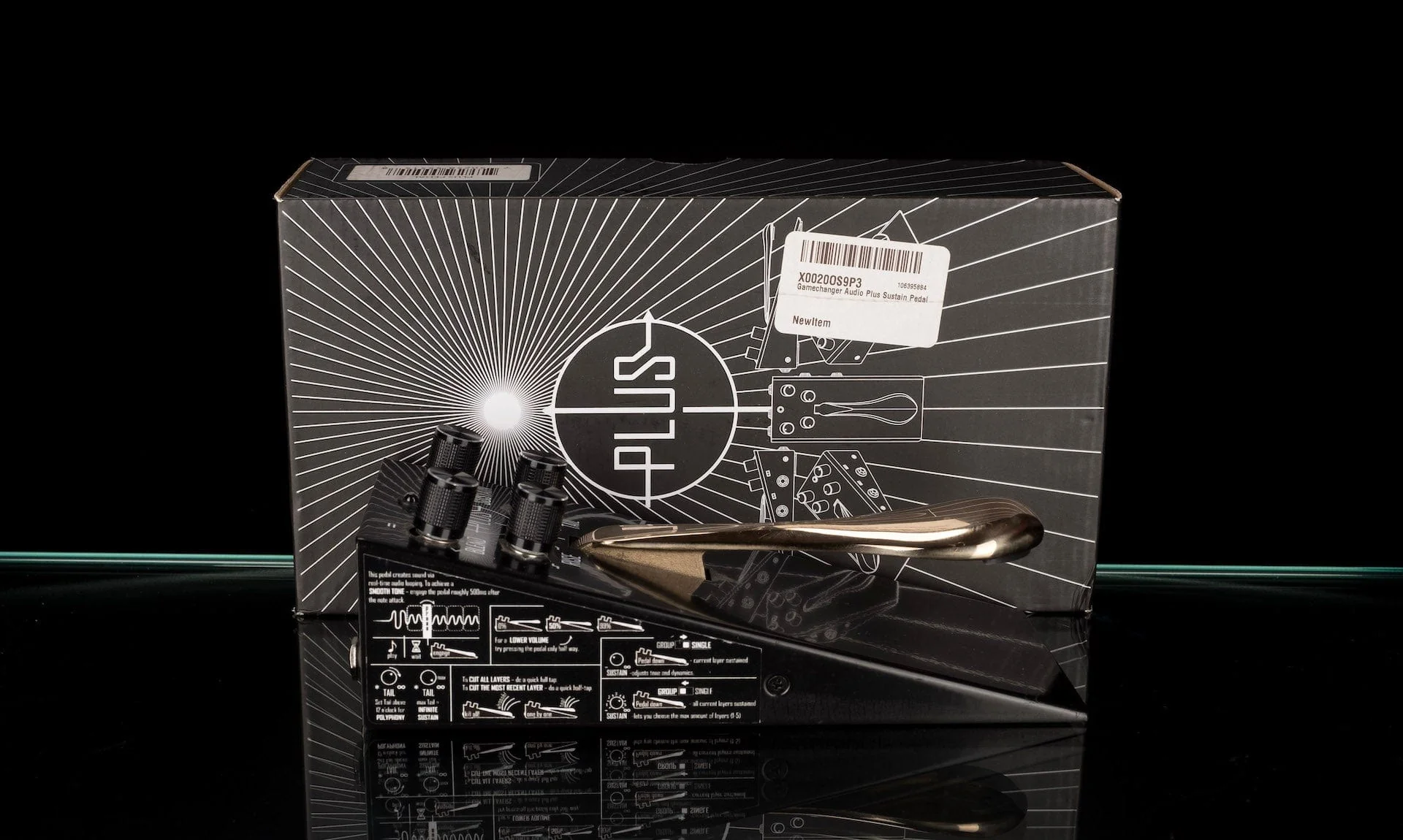 Used Gamechanger Audio Plus Sustain Pedal with Box