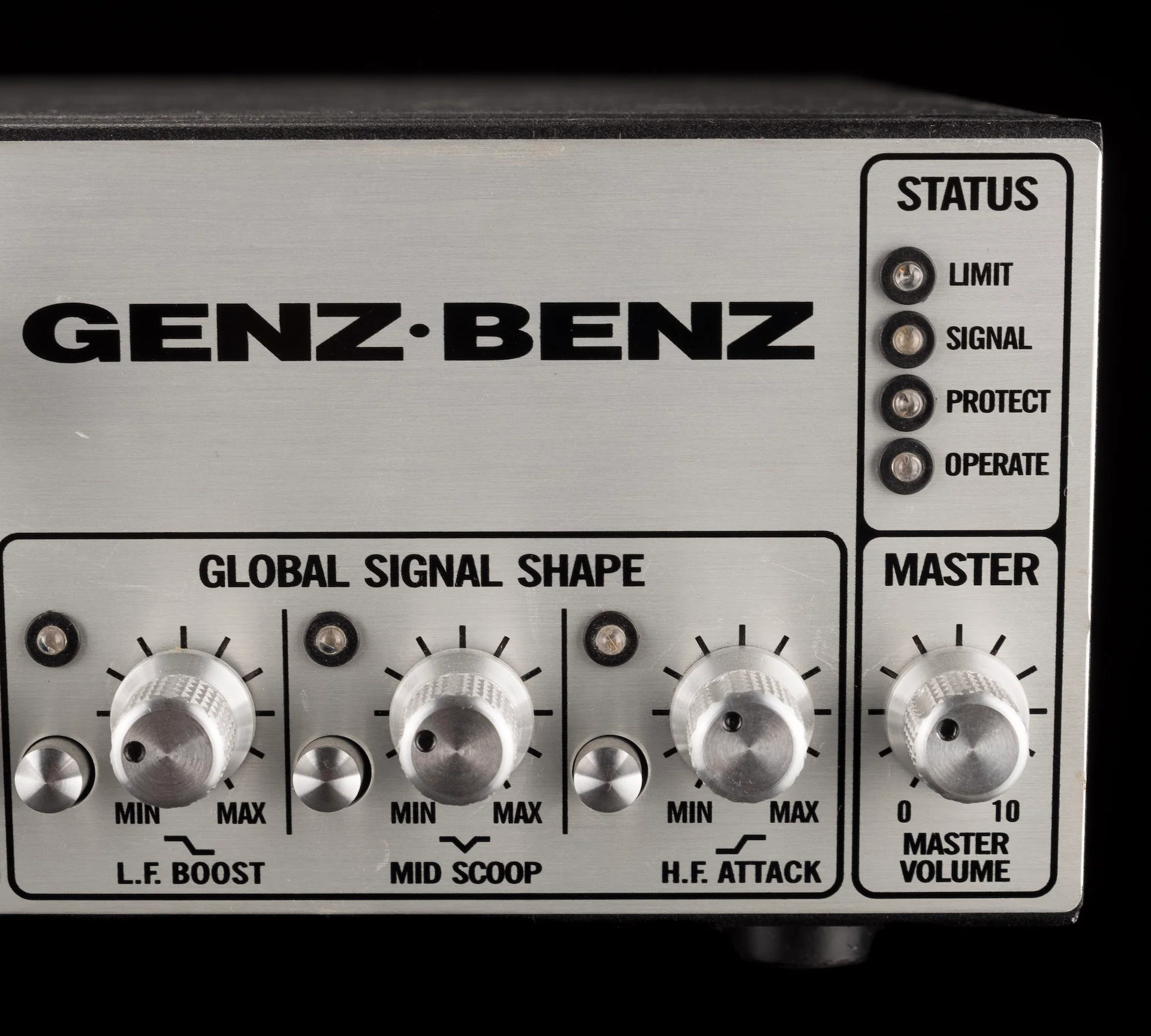 Used Genz Benz Shuttle Max 12.0 Bass Amp Head With Footswitch - Image 6
