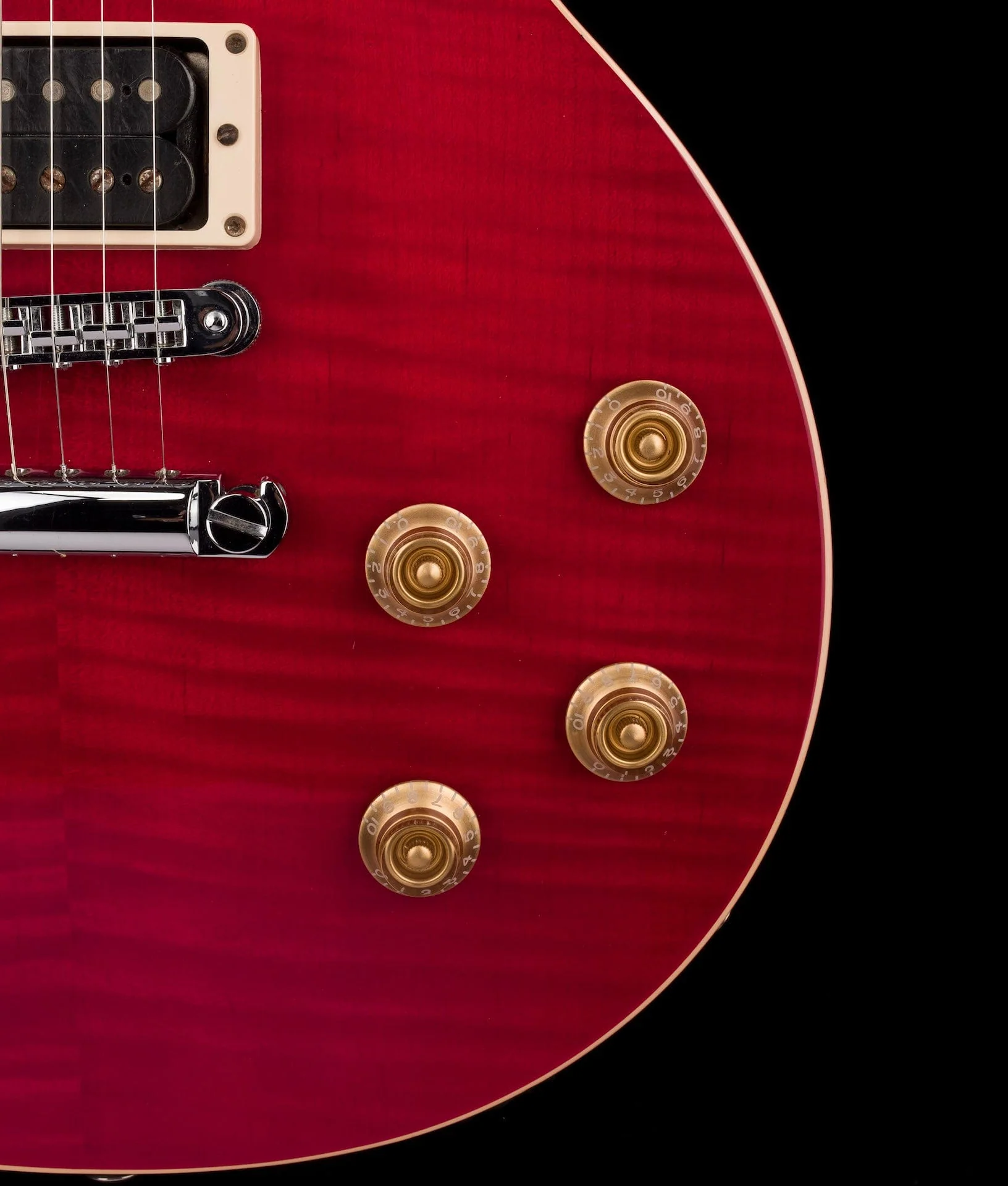 Used Gibson 120th Anniversary Les Paul Standard Plus AAAA Flametop Brilliant Red with OHSC - Image 8