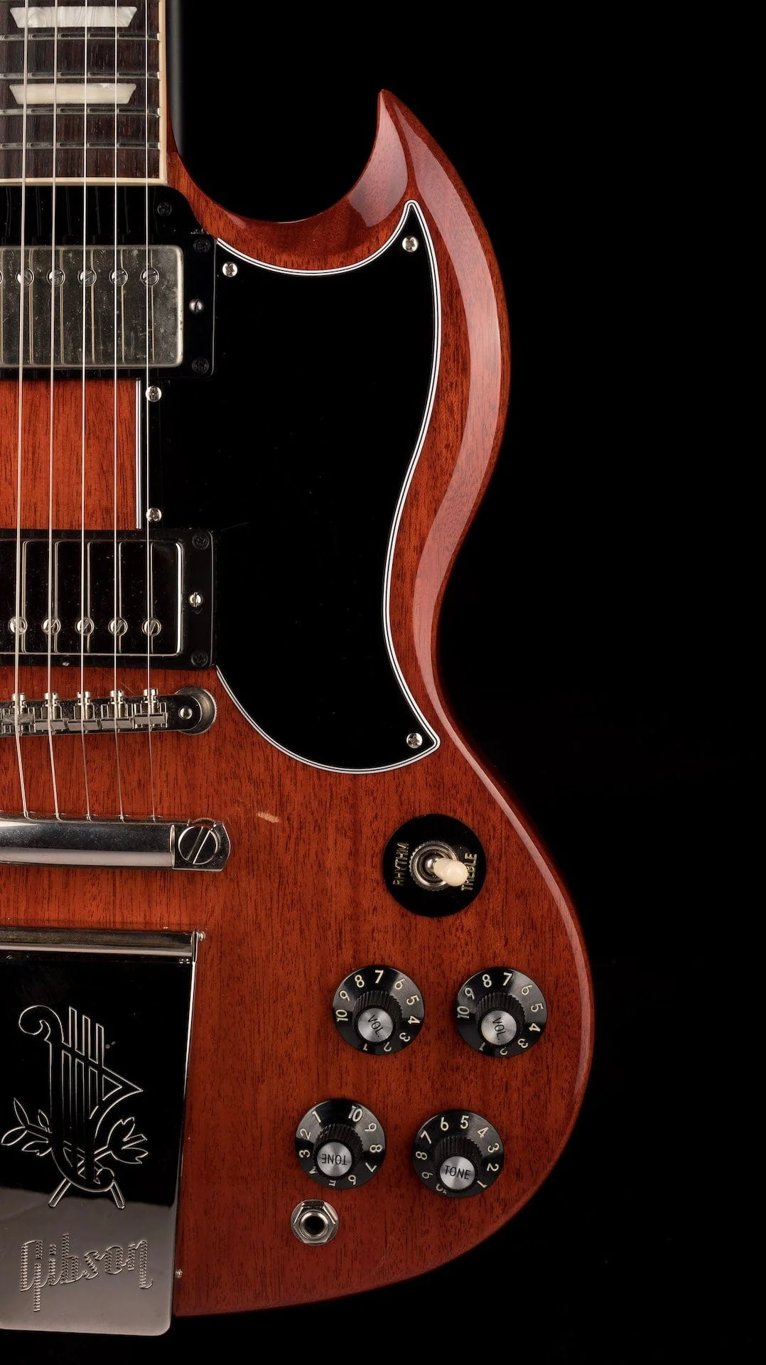 Used Gibson 1961 SG Standard Modded Vintage Cherry with OHSC - Image 10