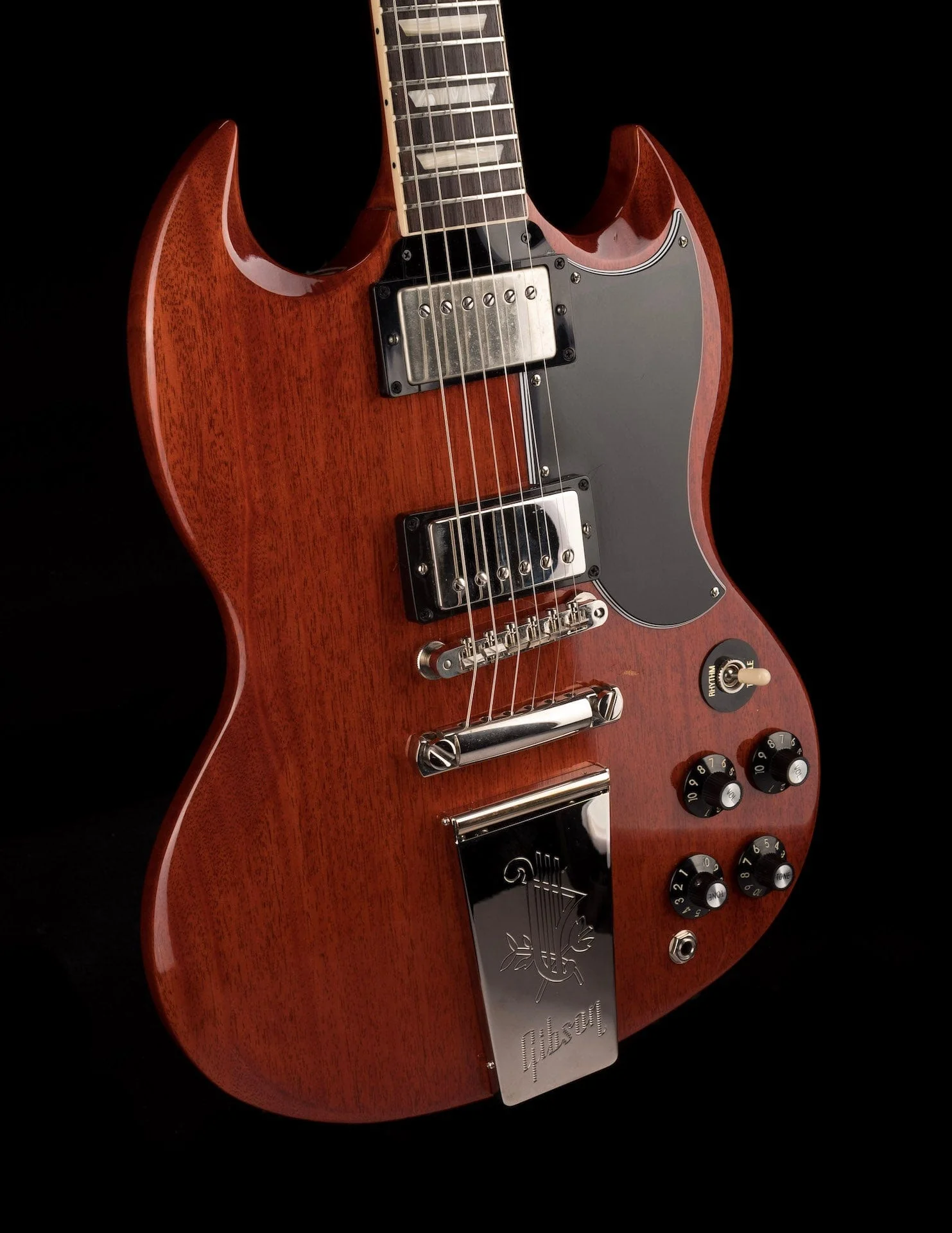 Used Gibson 1961 SG Standard Modded Vintage Cherry with OHSC - Image 11