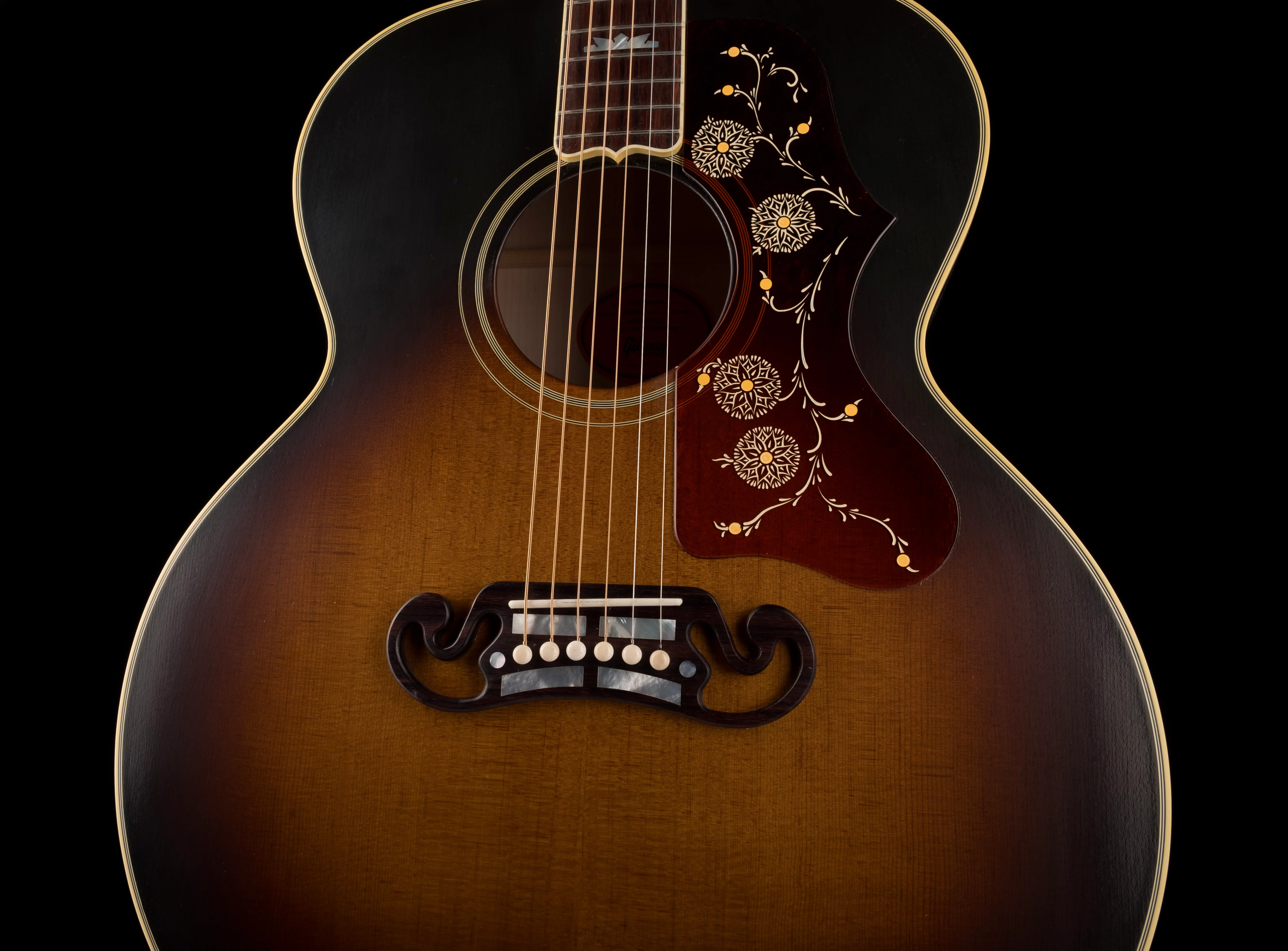 Used Gibson Custom Shop 1957 SJ-200 Vintage Sunburst with Case - Image 10