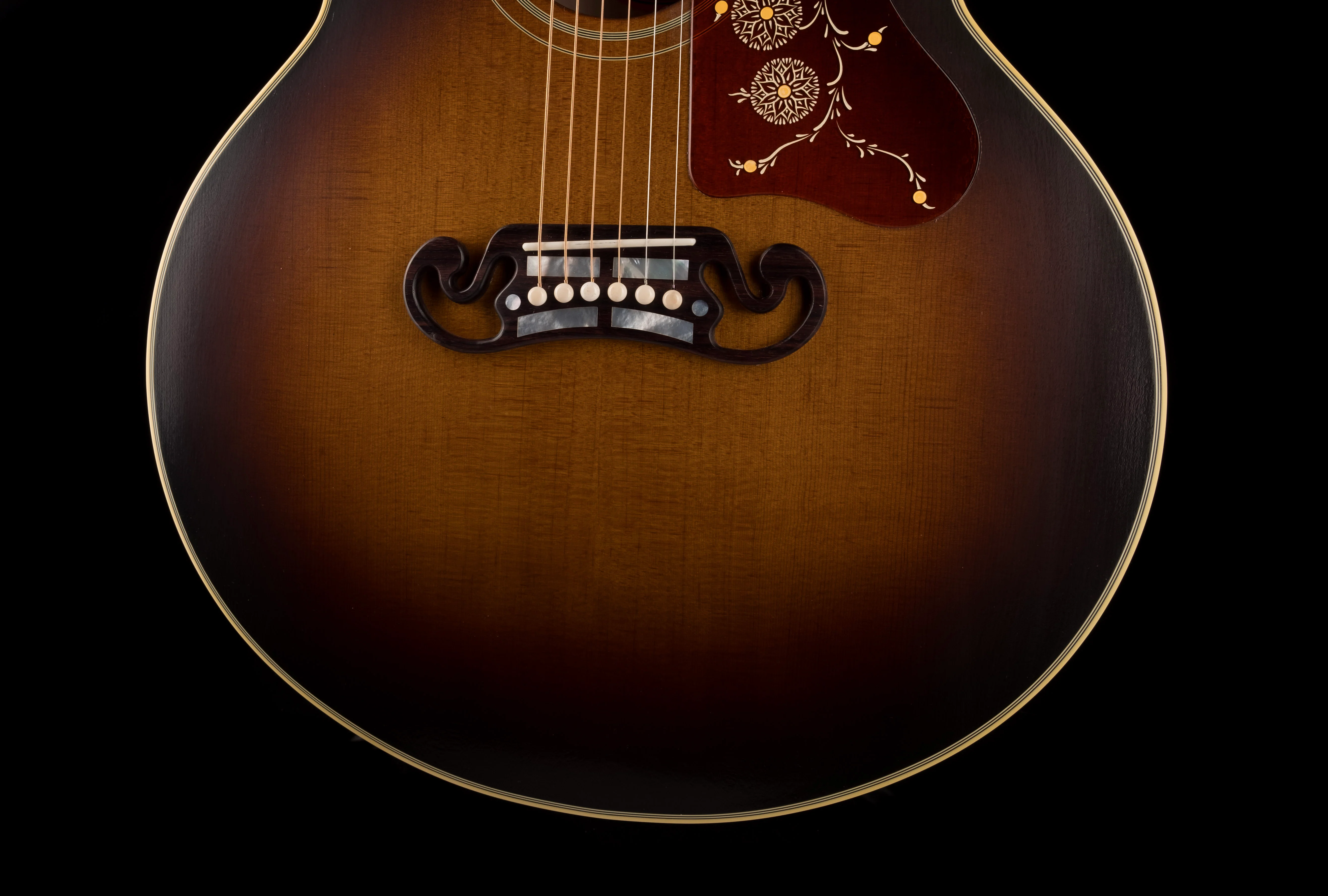 Used Gibson Custom Shop 1957 SJ-200 Vintage Sunburst with Case - Image 11