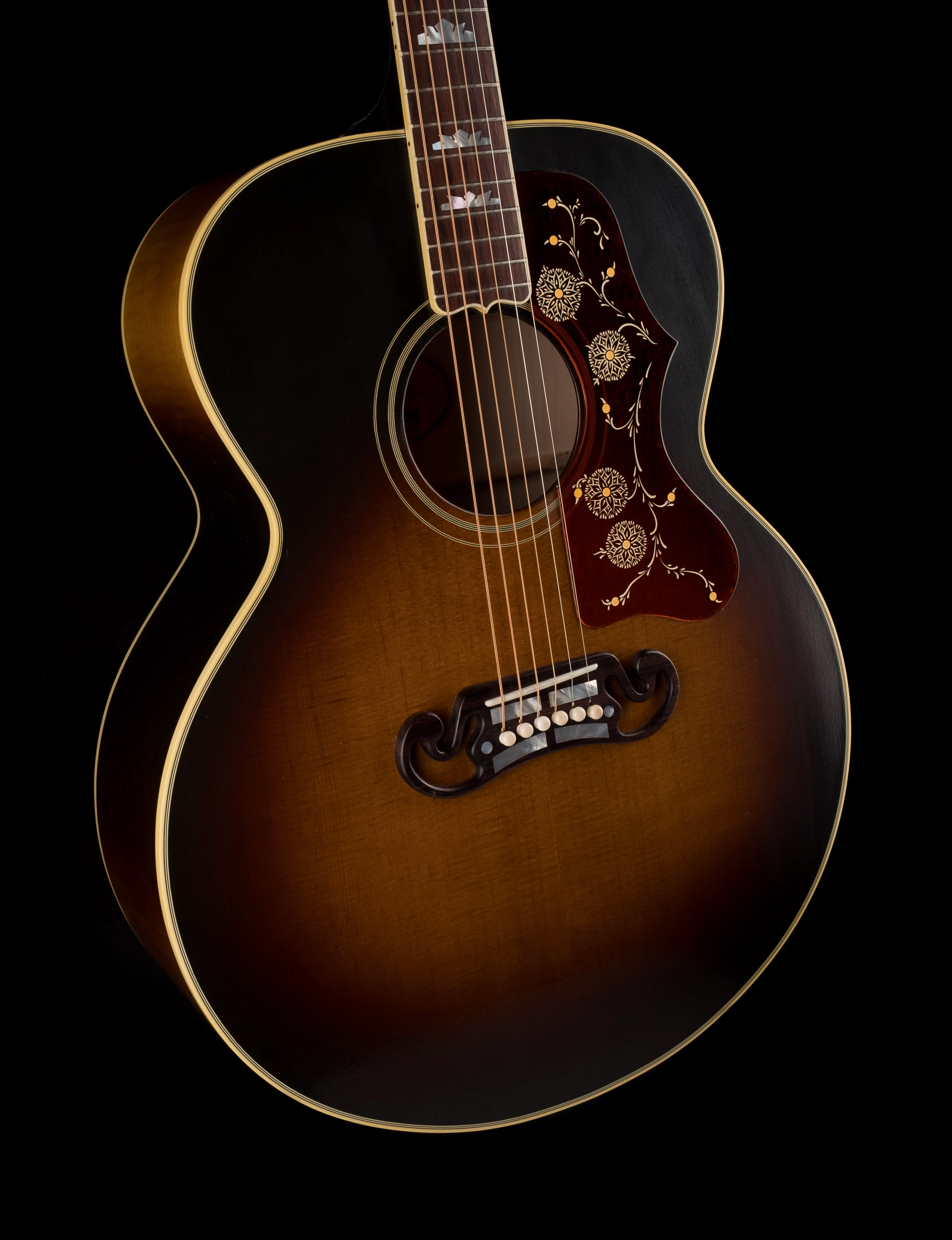 Used Gibson Custom Shop 1957 SJ-200 Vintage Sunburst with Case - Image 7