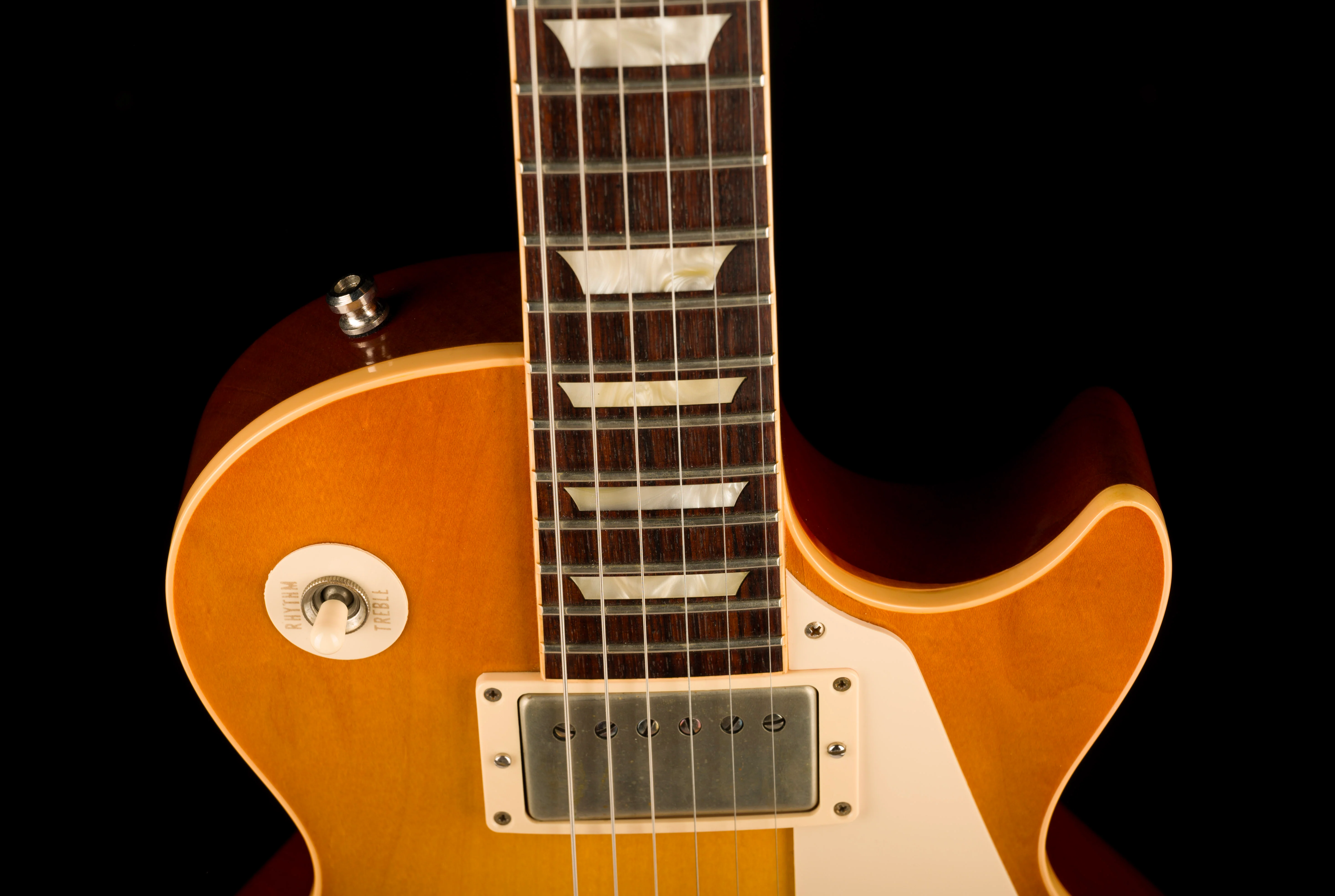 Used Gibson Custom Shop G0 1960 Les Paul Standard Lemonburst with OHSC - Image 3