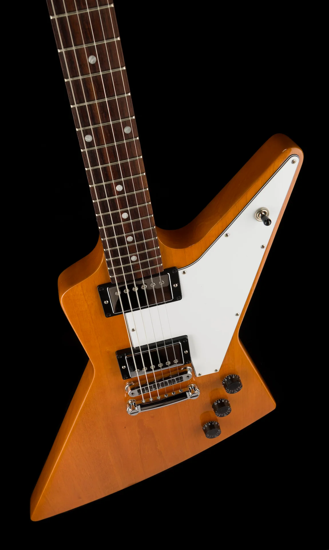 Used 2023 Gibson Explorer Antique Natural Electric Guitar With OHSC - Image 4