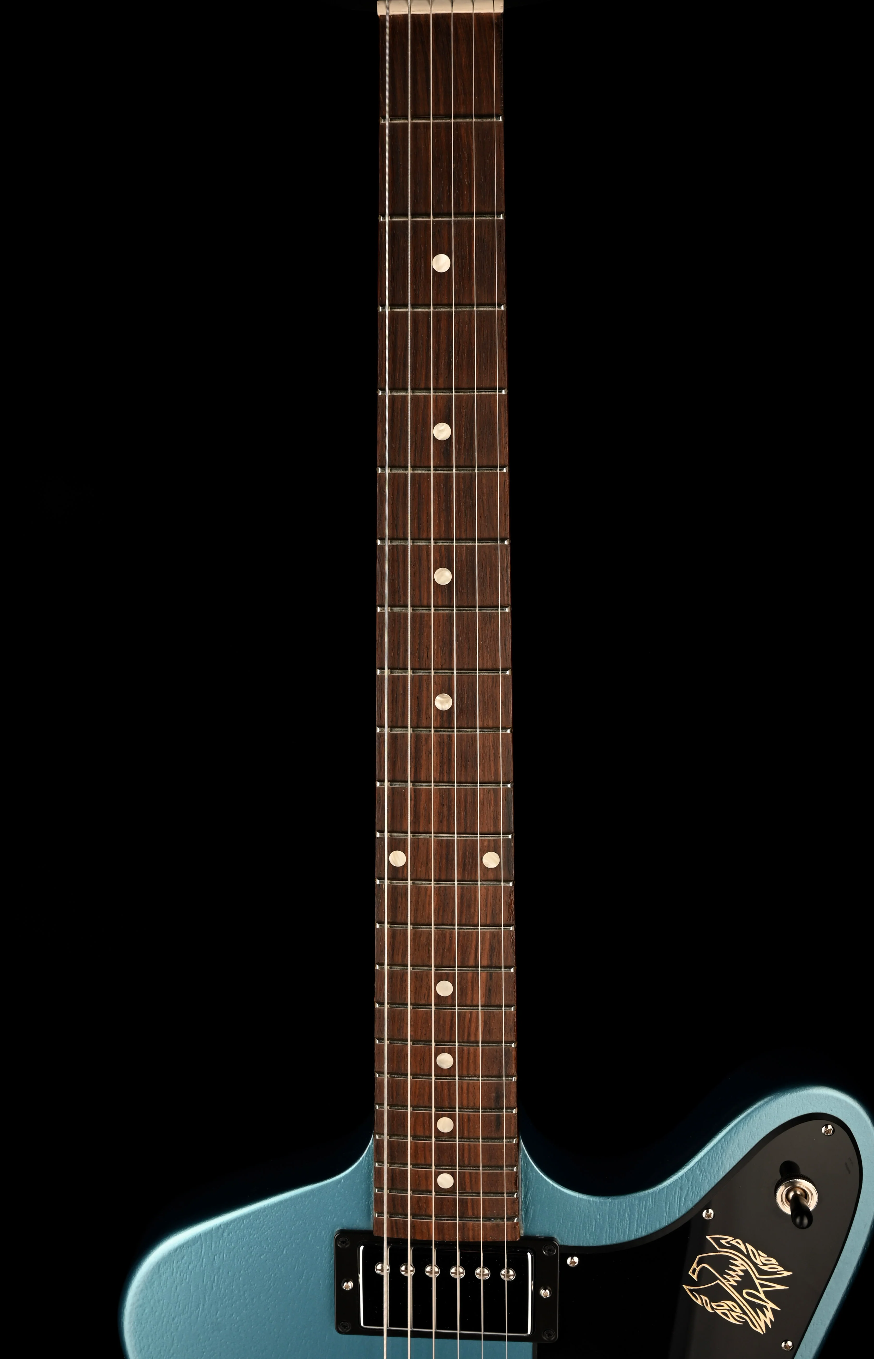Used 2017 Gibson Firebird Studio Pelham Blue With Gig Bag - Image 10