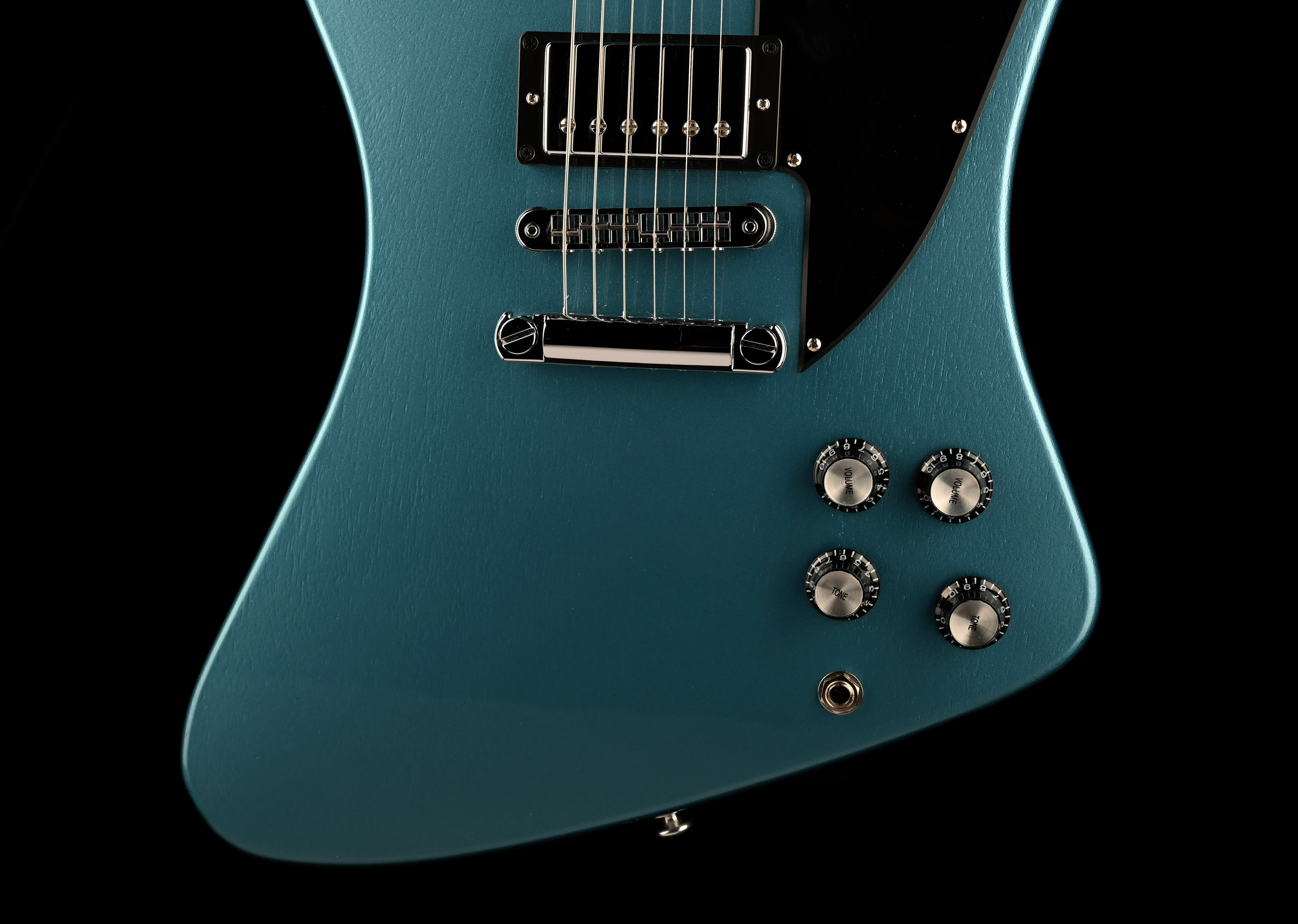 Used 2017 Gibson Firebird Studio Pelham Blue With Gig Bag - Image 5
